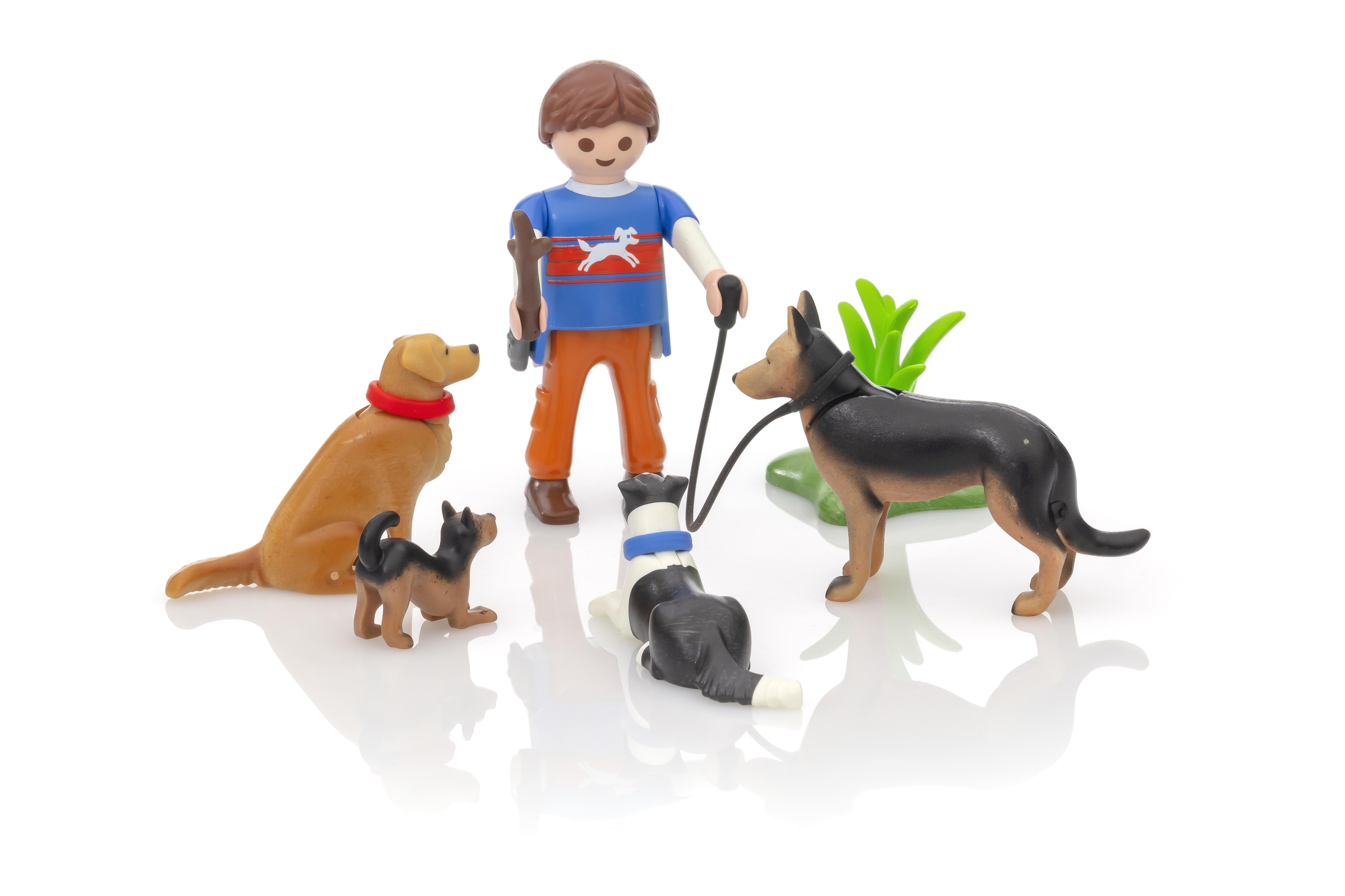 playmobil border collie family