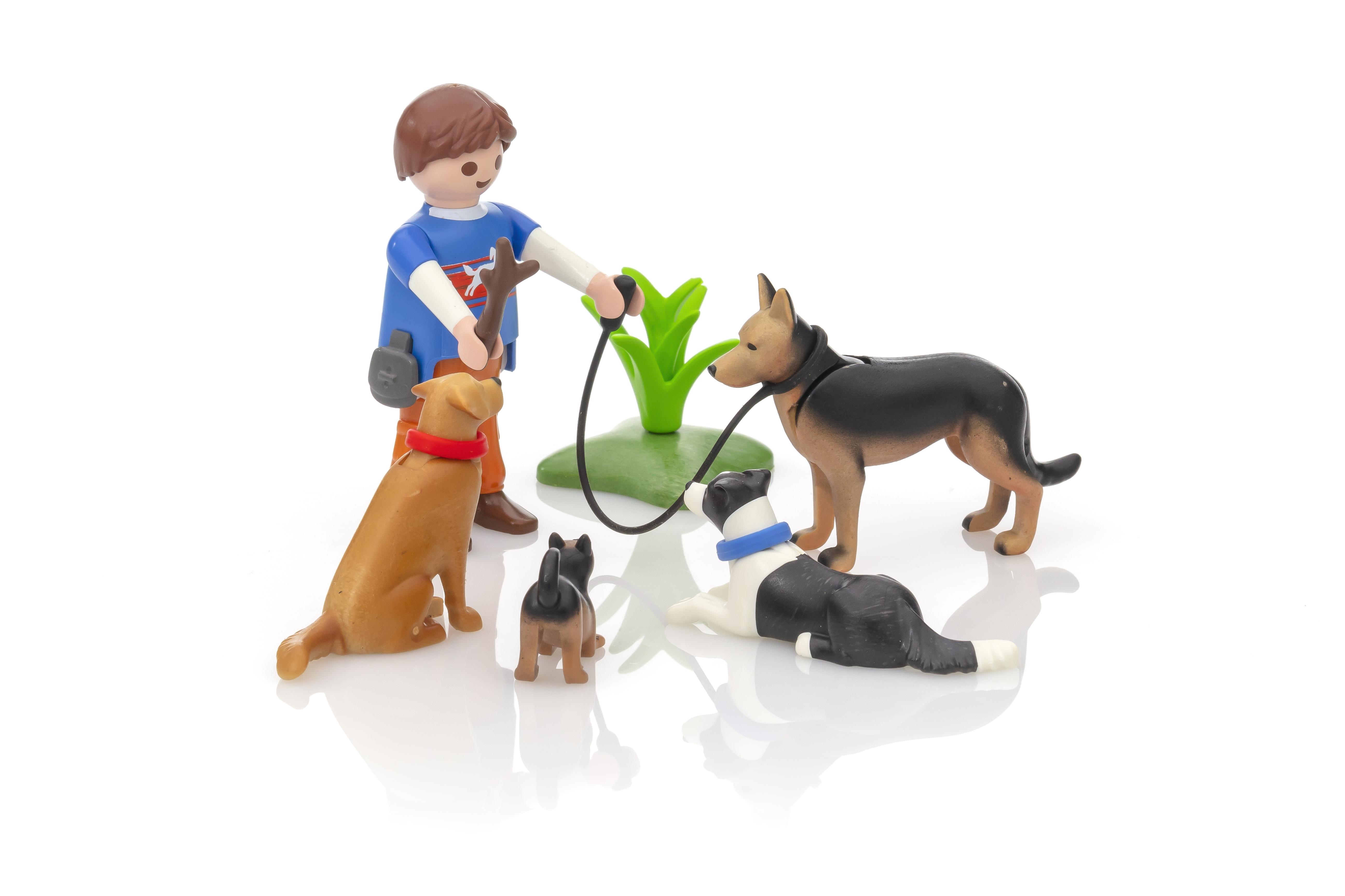 playmobil dog trainer