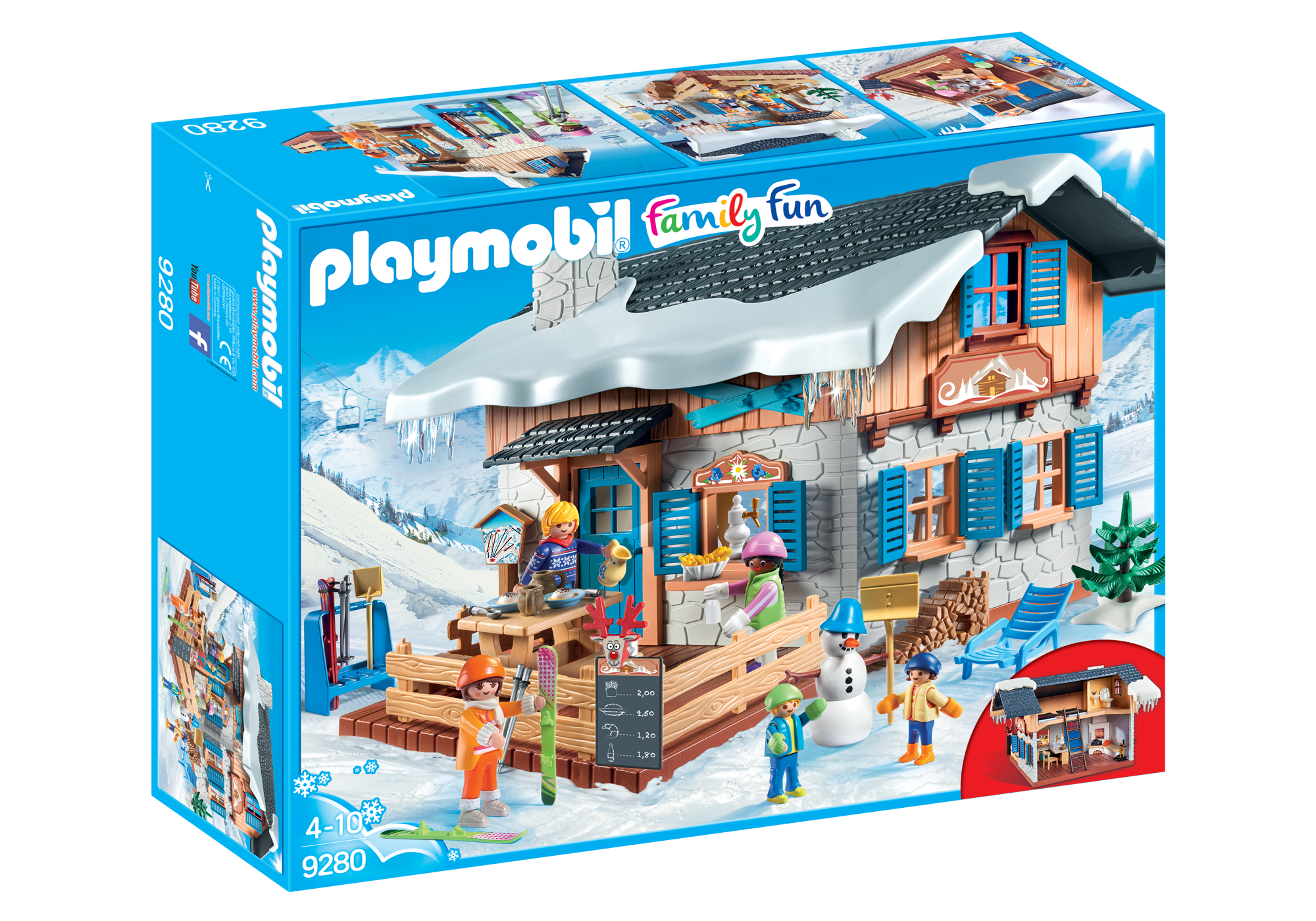 casa de la nieve de playmobil