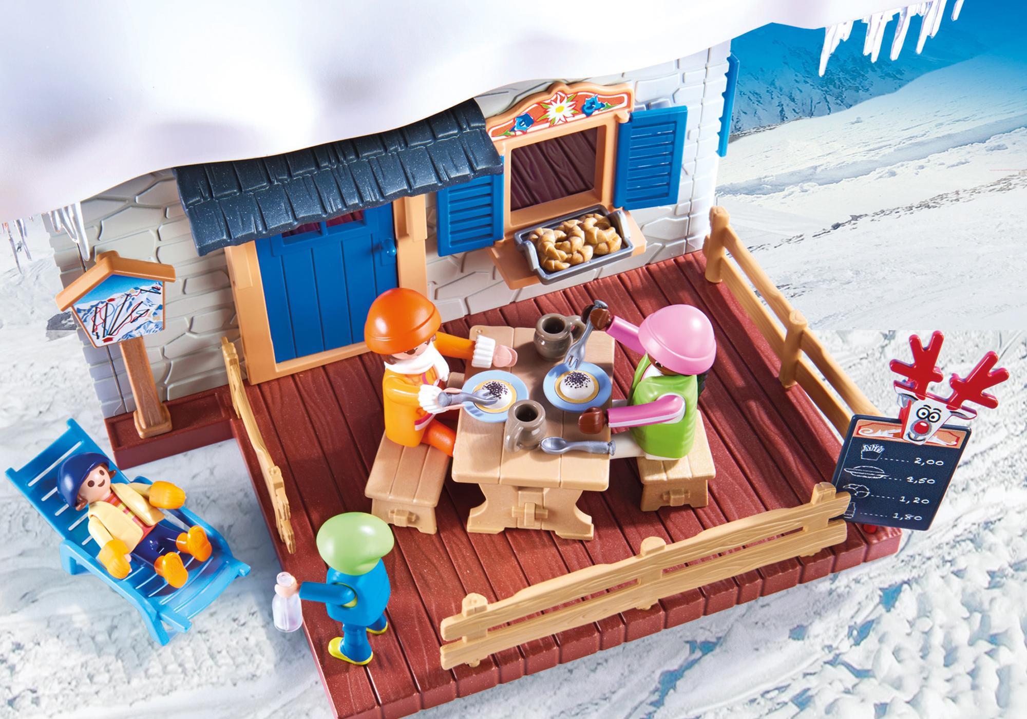 playmobil ski lodge 9280