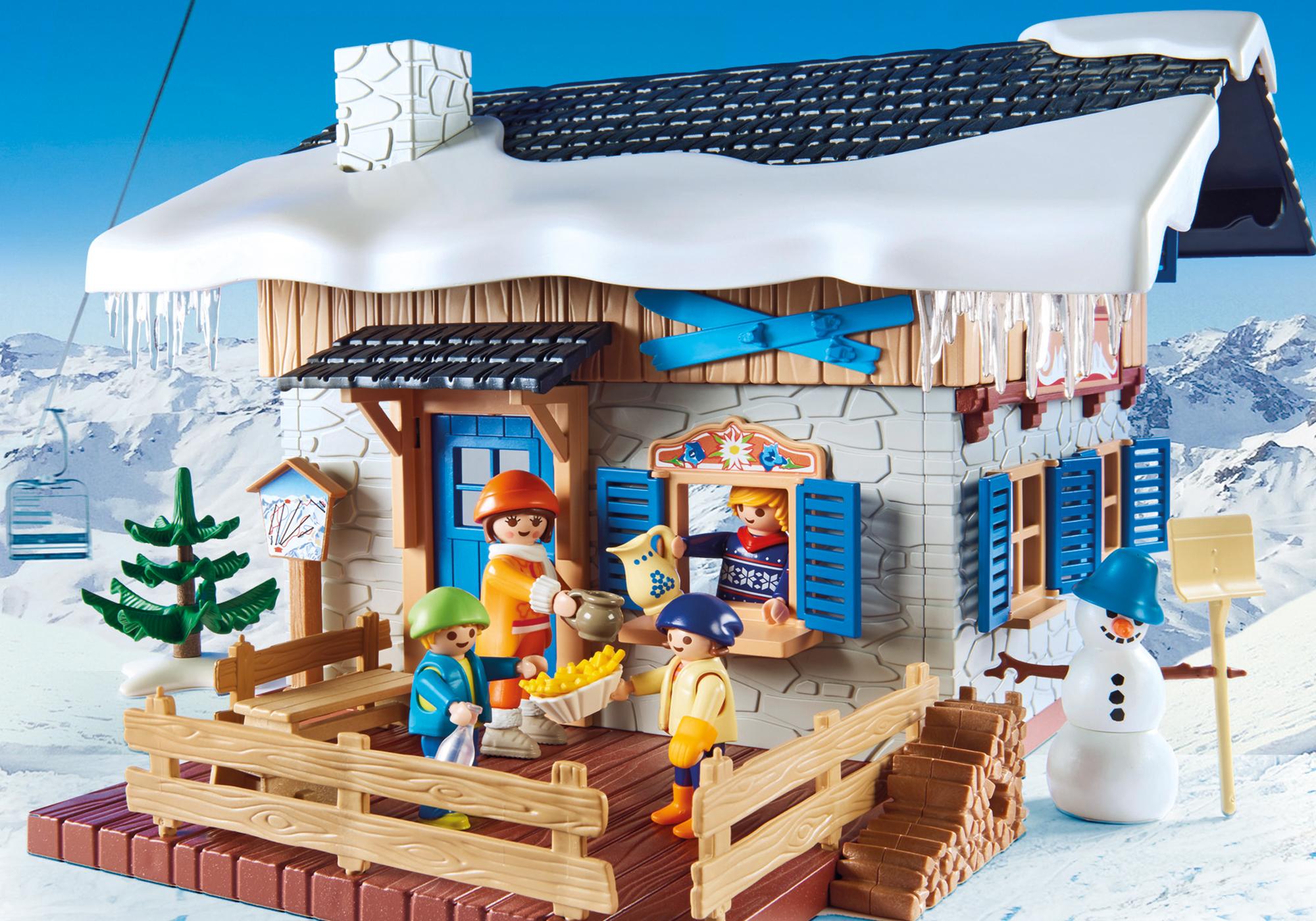 chalet ski playmobil