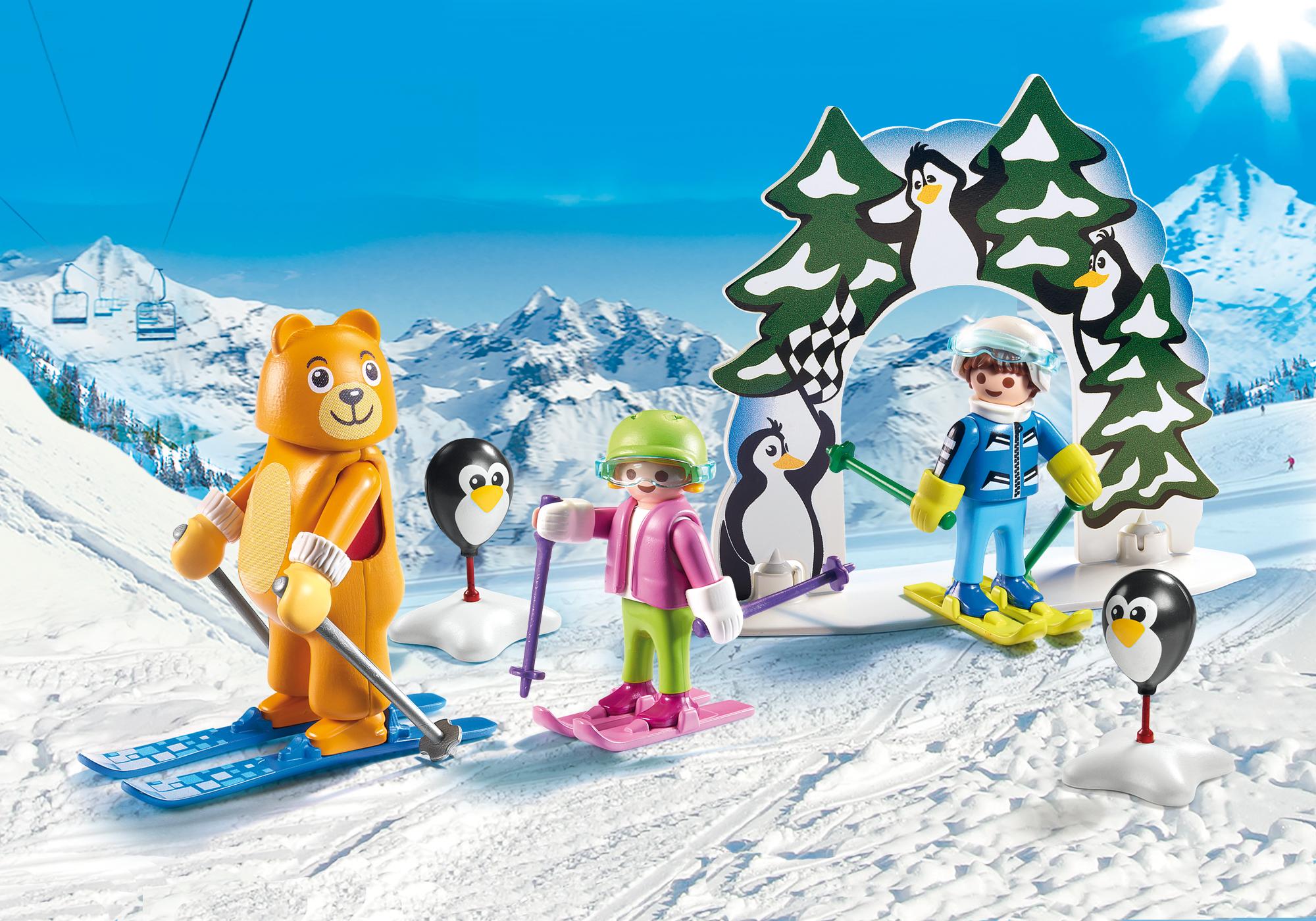 playmobil skiing