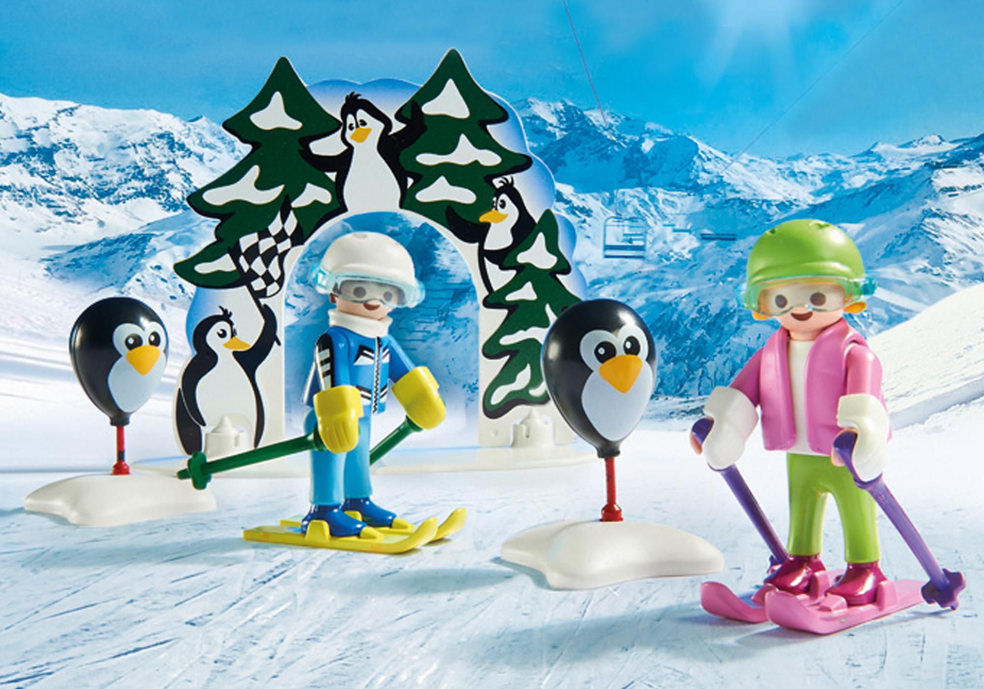 playmobil skiing