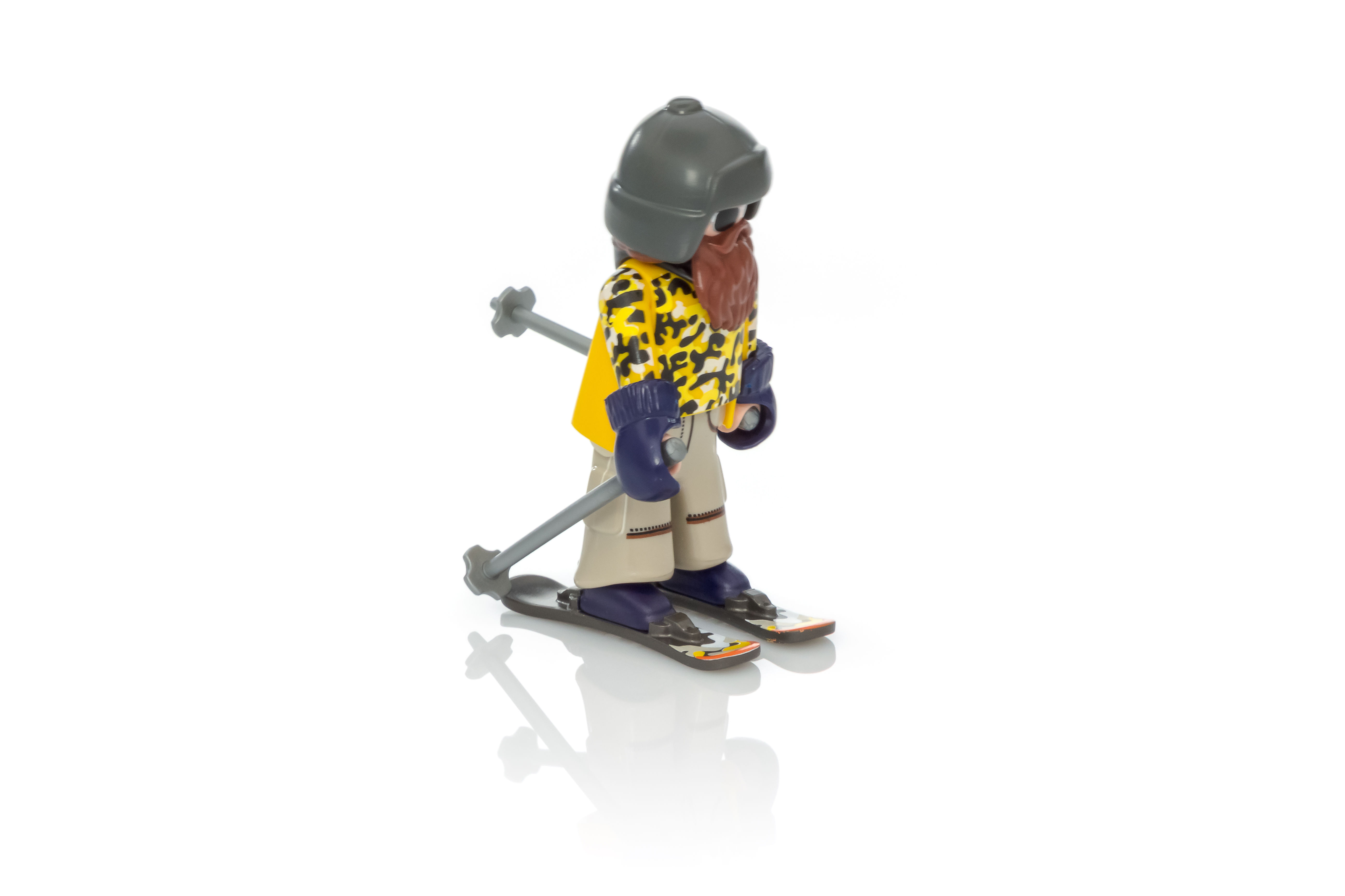 PLAYMOBIL Skier with Poles Building Set