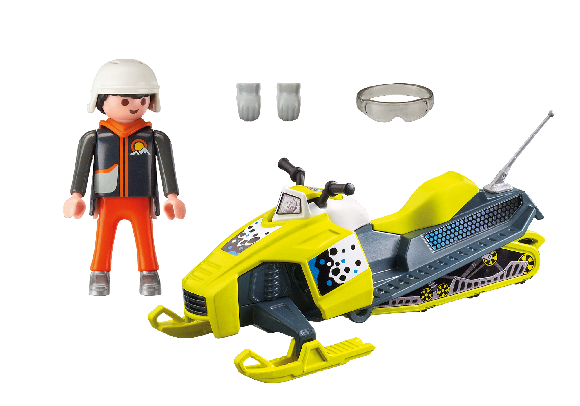 playmobil snowmobile