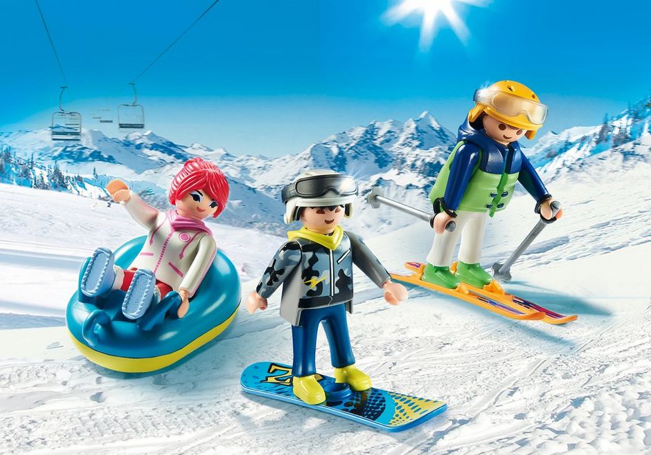 - NEW Playmobil    City/Winter Sports for a child figure Sledge 'Wooden'