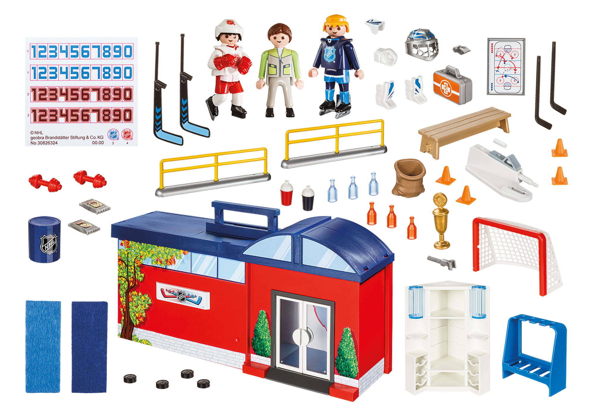 playmobil ice hockey arena