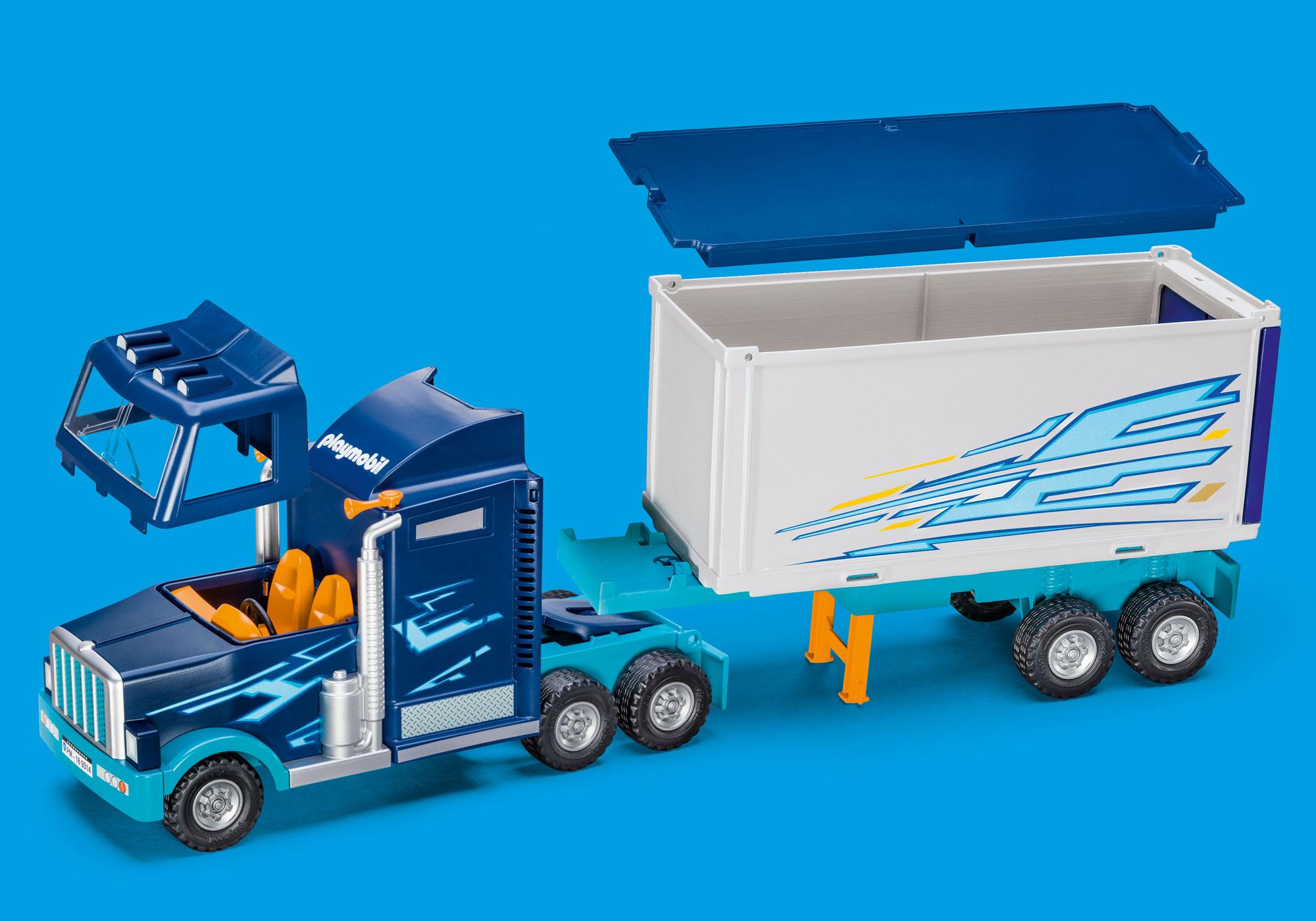 playmobil semi truck