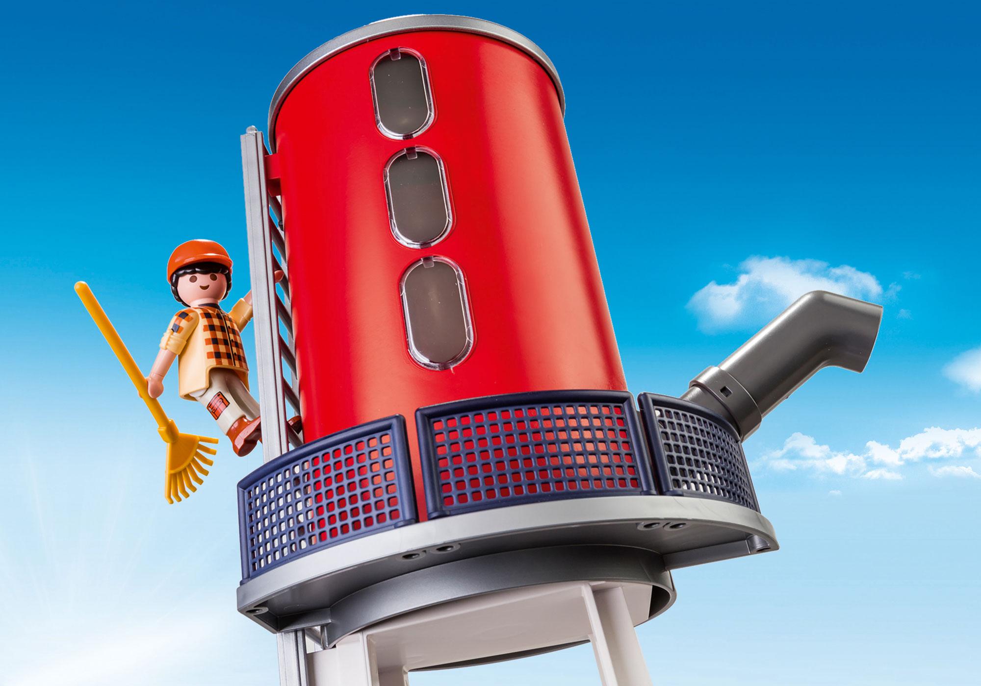 playmobil barn with silo