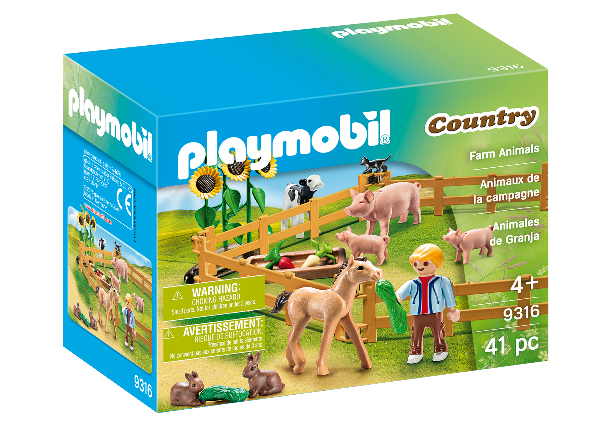 playmobil petting farm