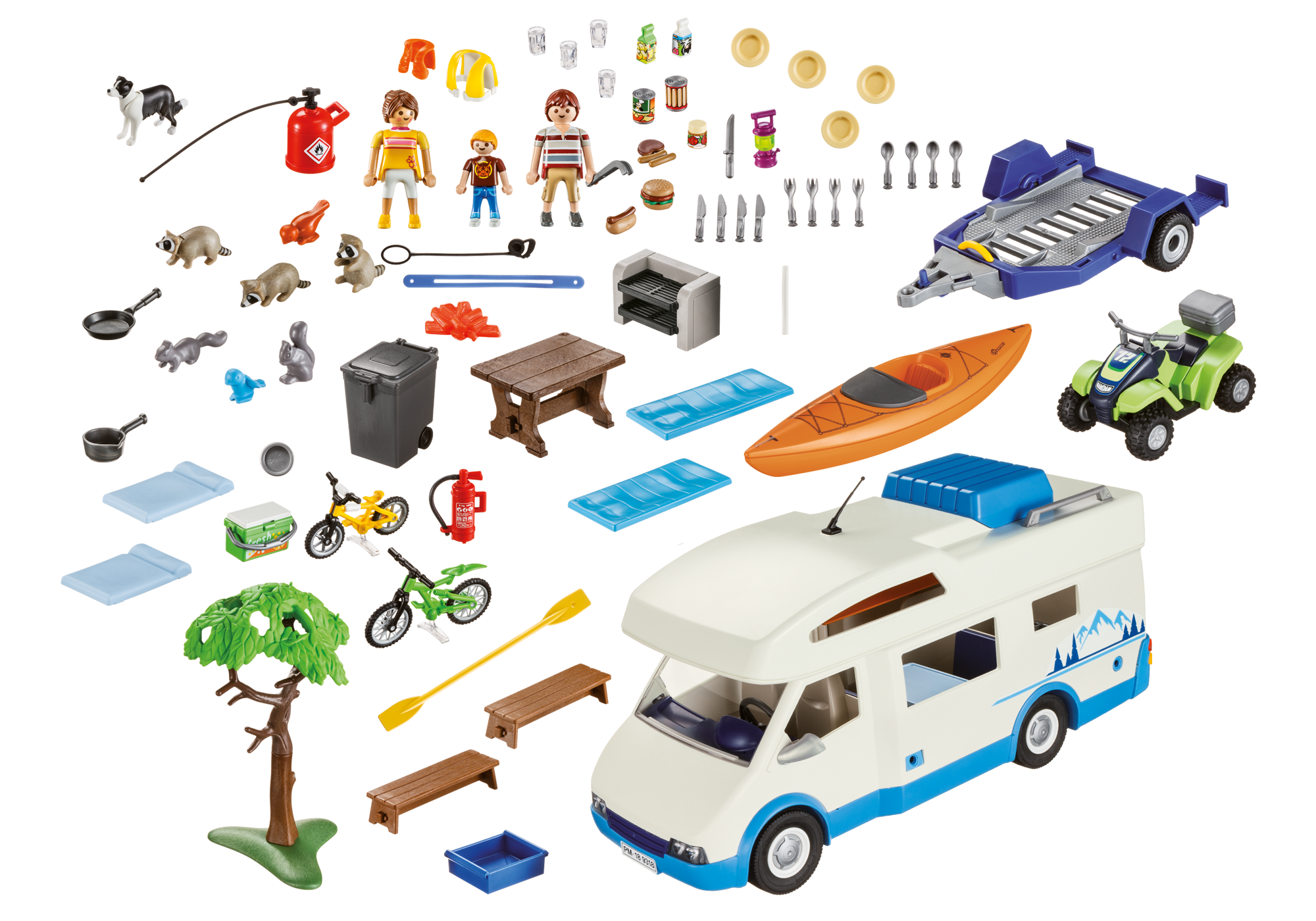 playmobil 9318 camping adventure