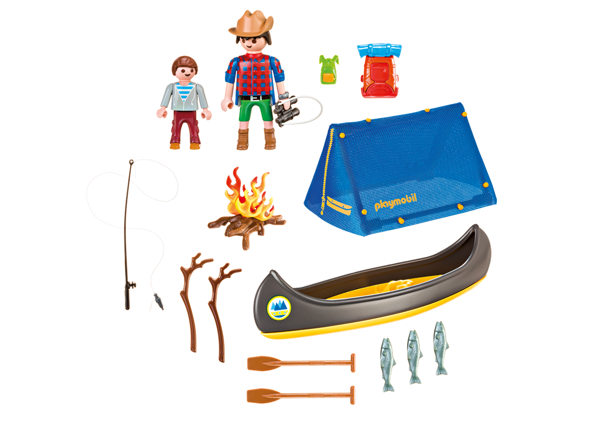 playmobil camping adventure carry case