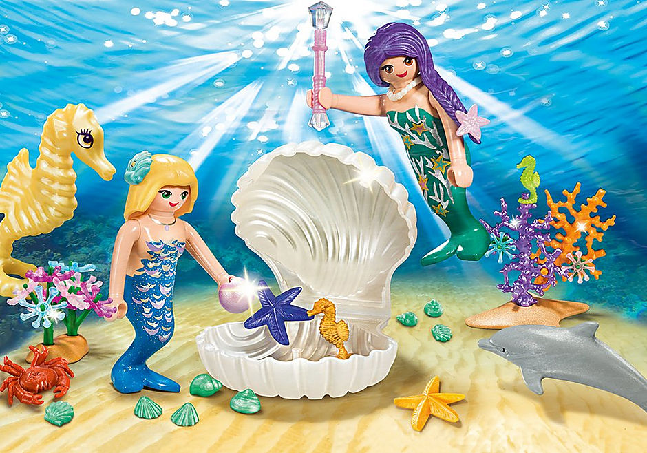 9324 Magical Mermaids Carry Case detail image 1