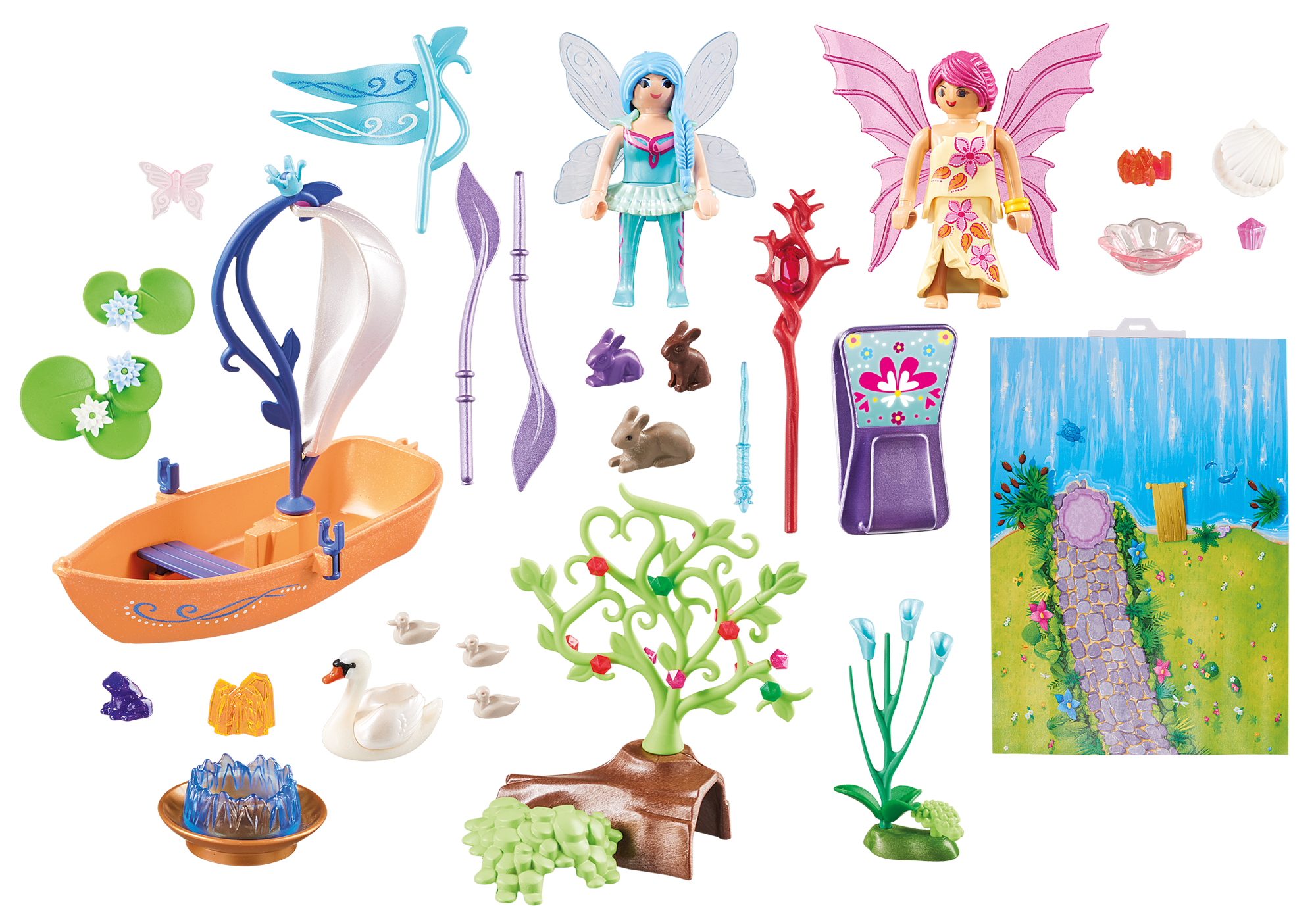 playmobil fairy garden