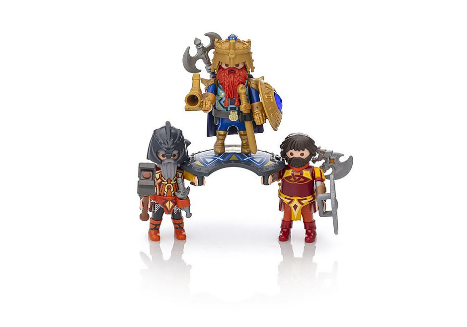 Kleurplaat Playmobil Cing Roi Des Nains 9344 Playmobil 174
