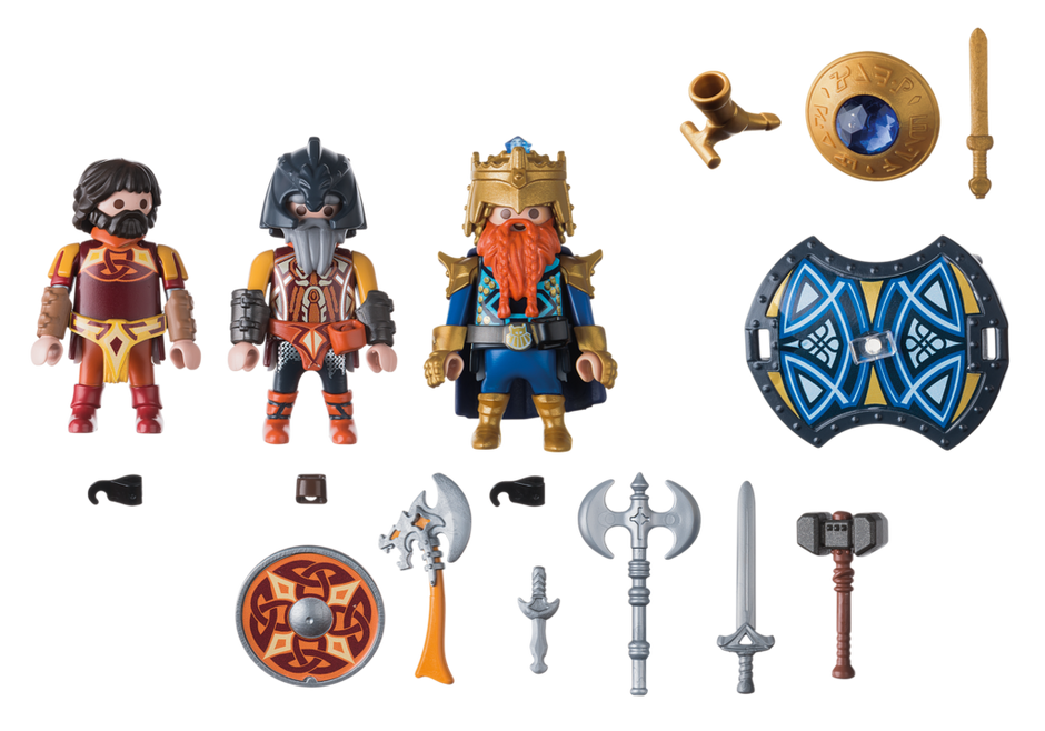 PLAYMOBIL 9344 RE GUERRIERO