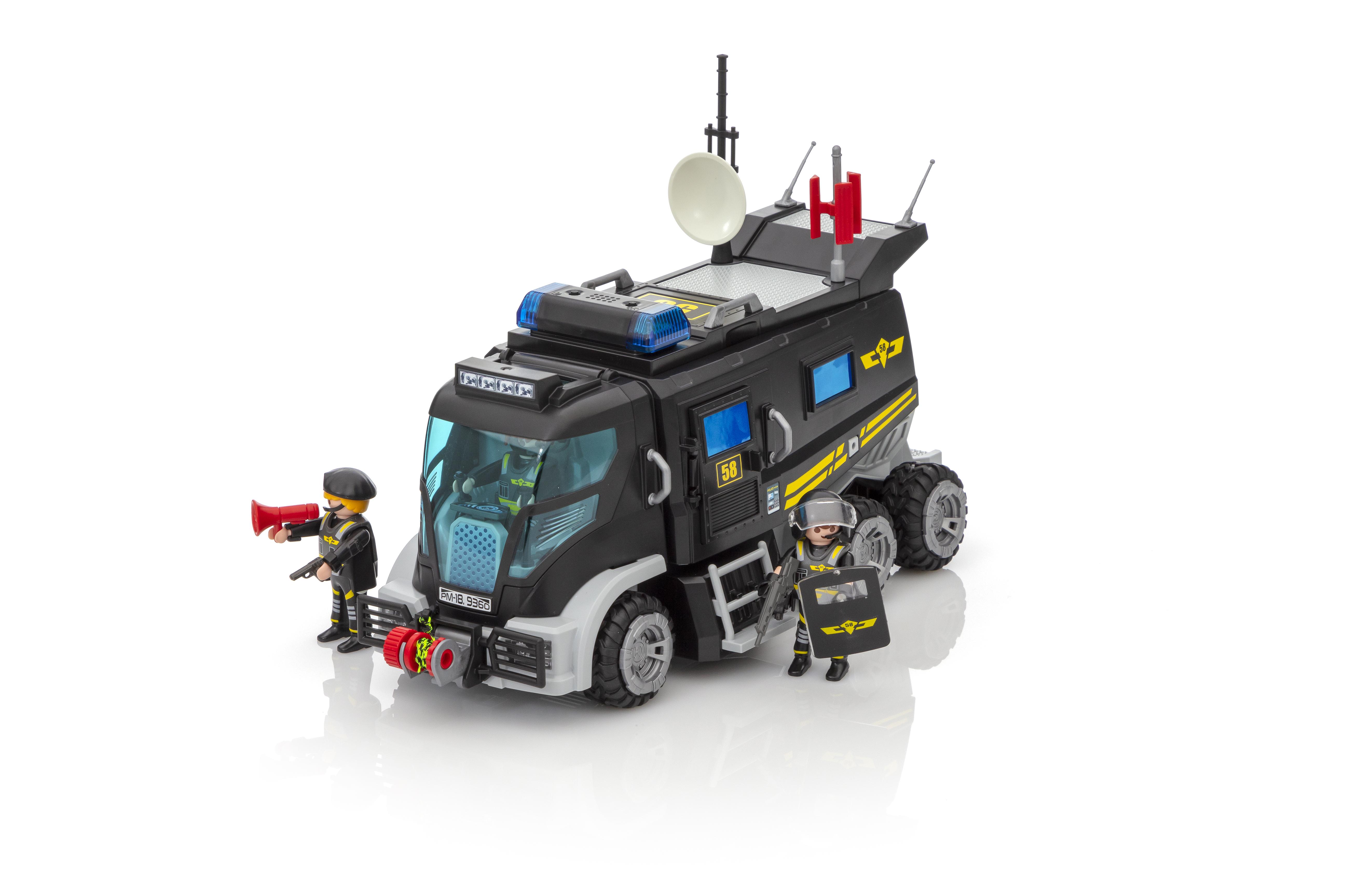 playmobil swat truck 9360