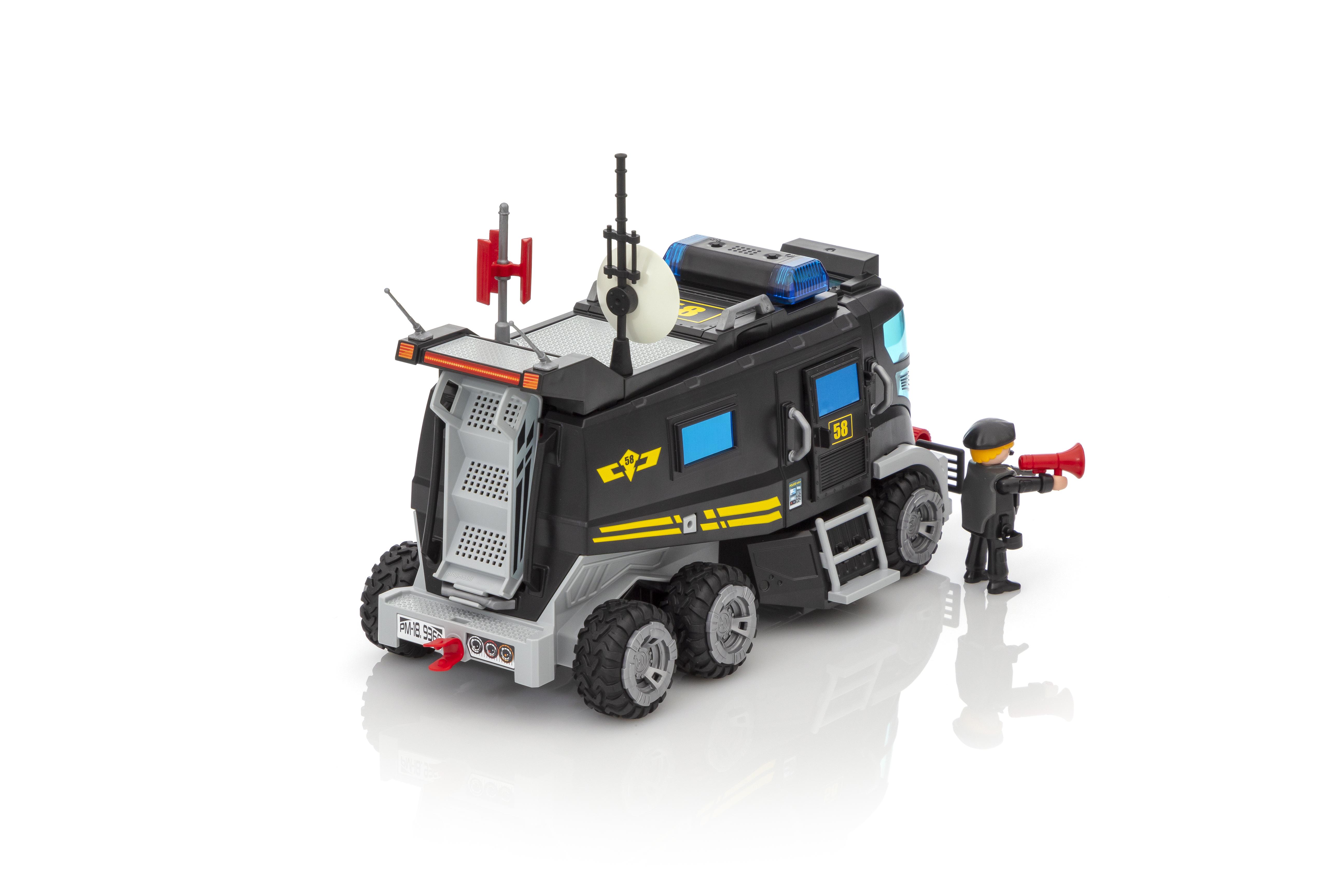 playmobil swat team truck