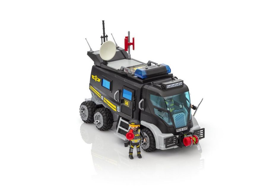 PLAYMOBIL 9360 City Action SWAT Truck with Lights and Sound for sale online 