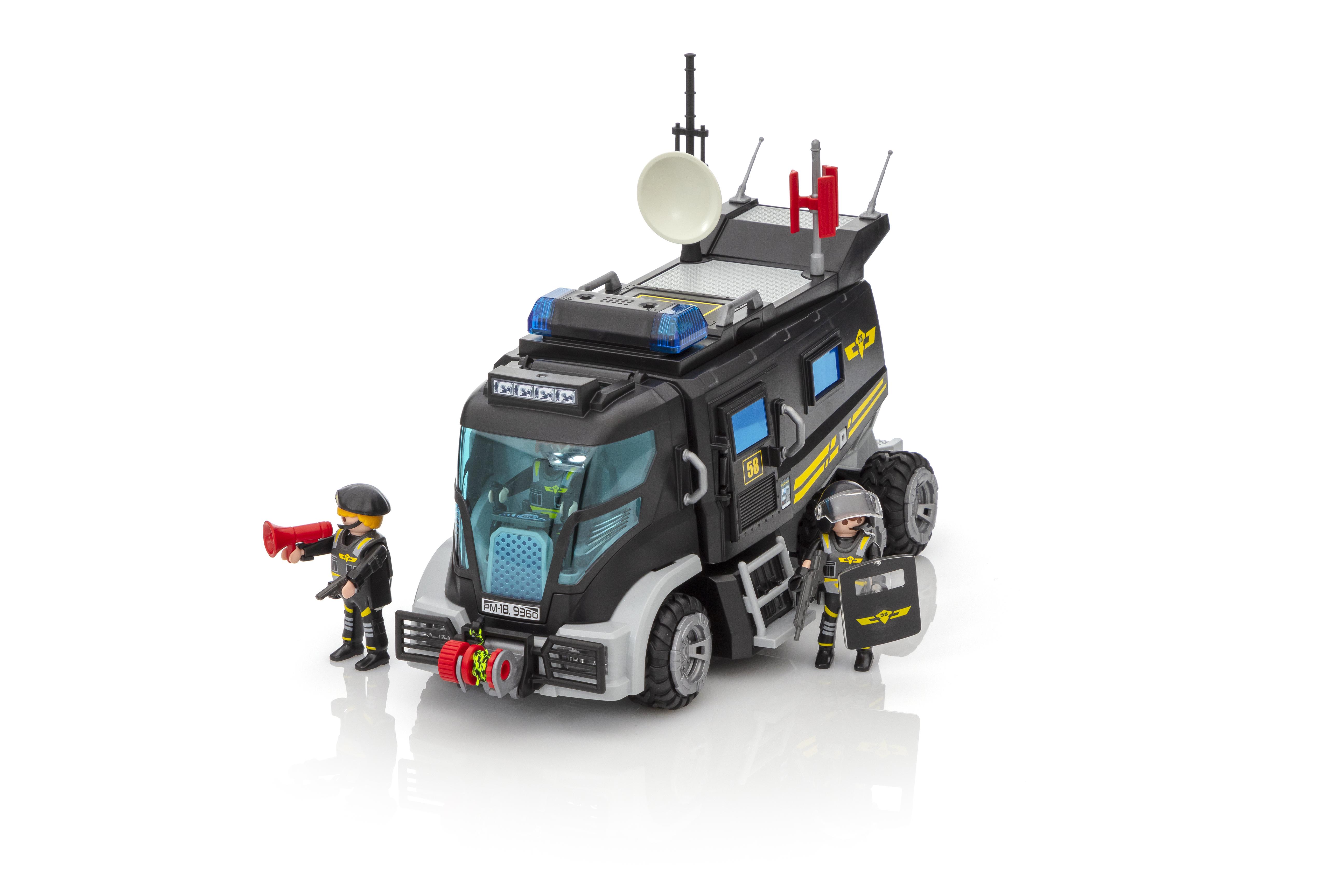 playmobil 9360 swat truck