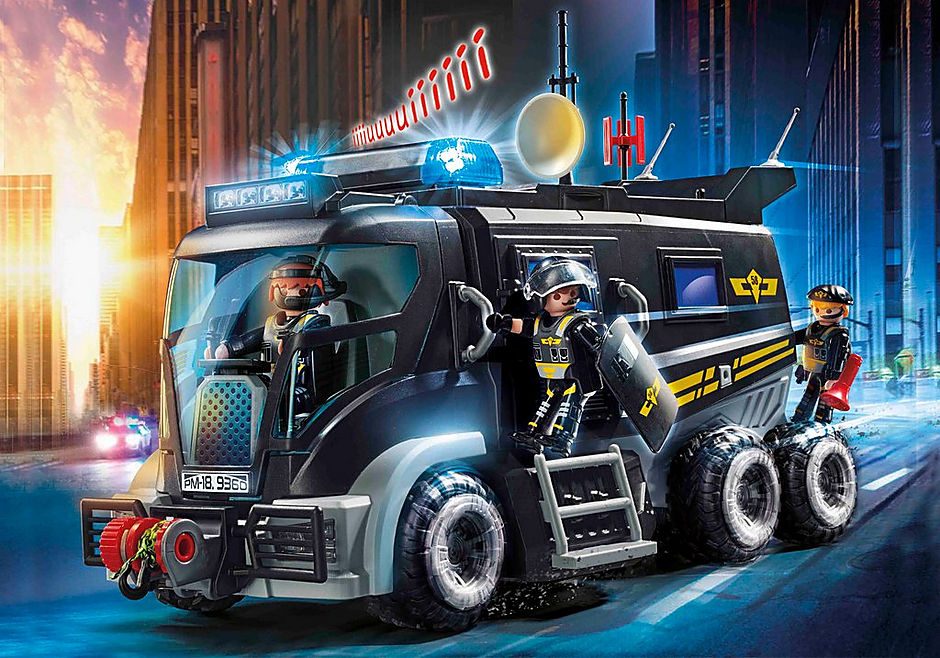 Tactical Unit Truck 9360 Playmobil Usa