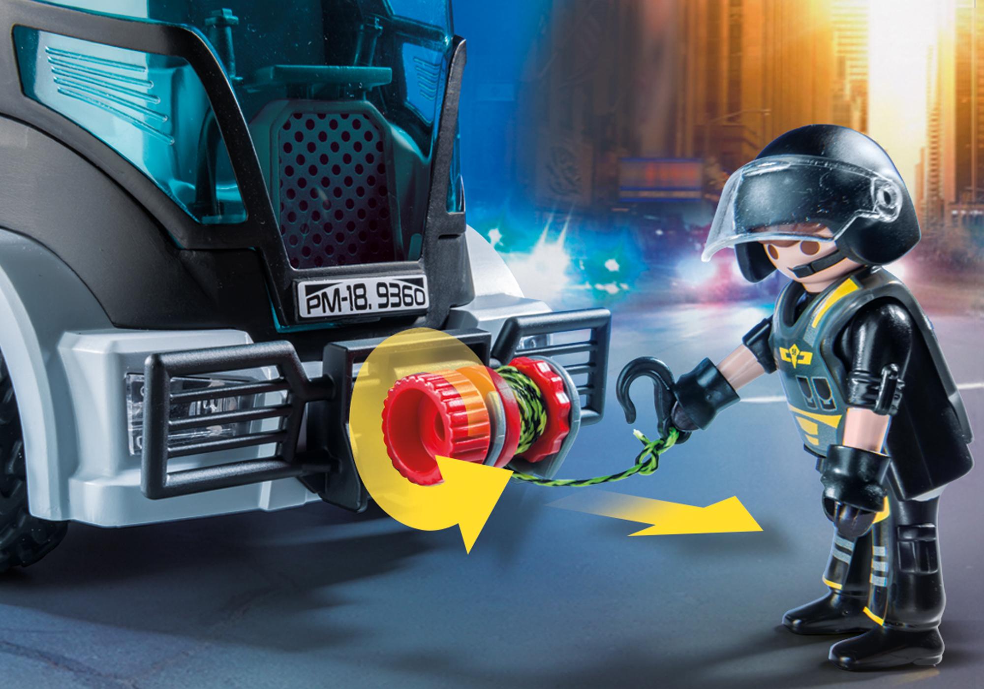 playmobil city action swat truck