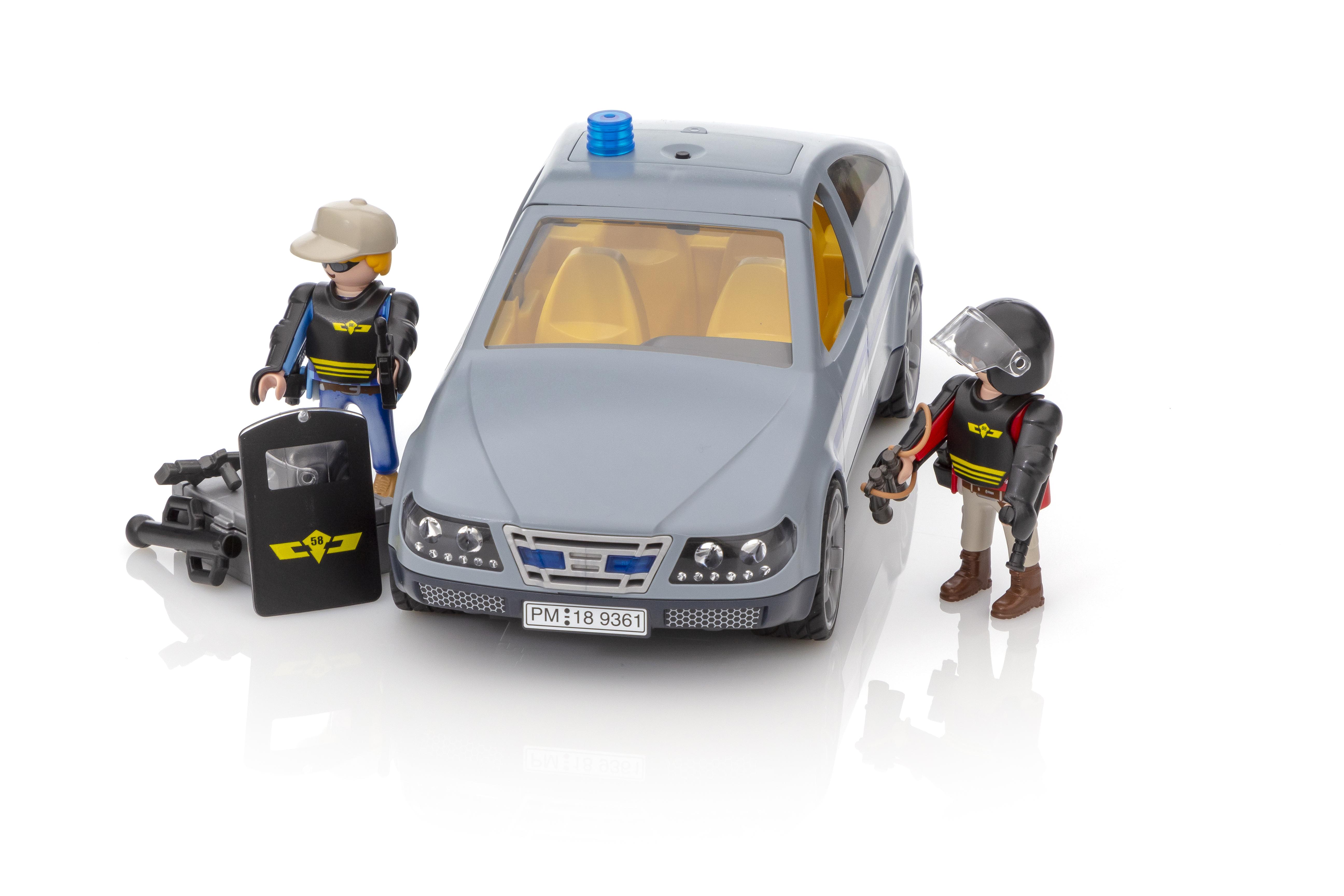 playmobil undercover police car