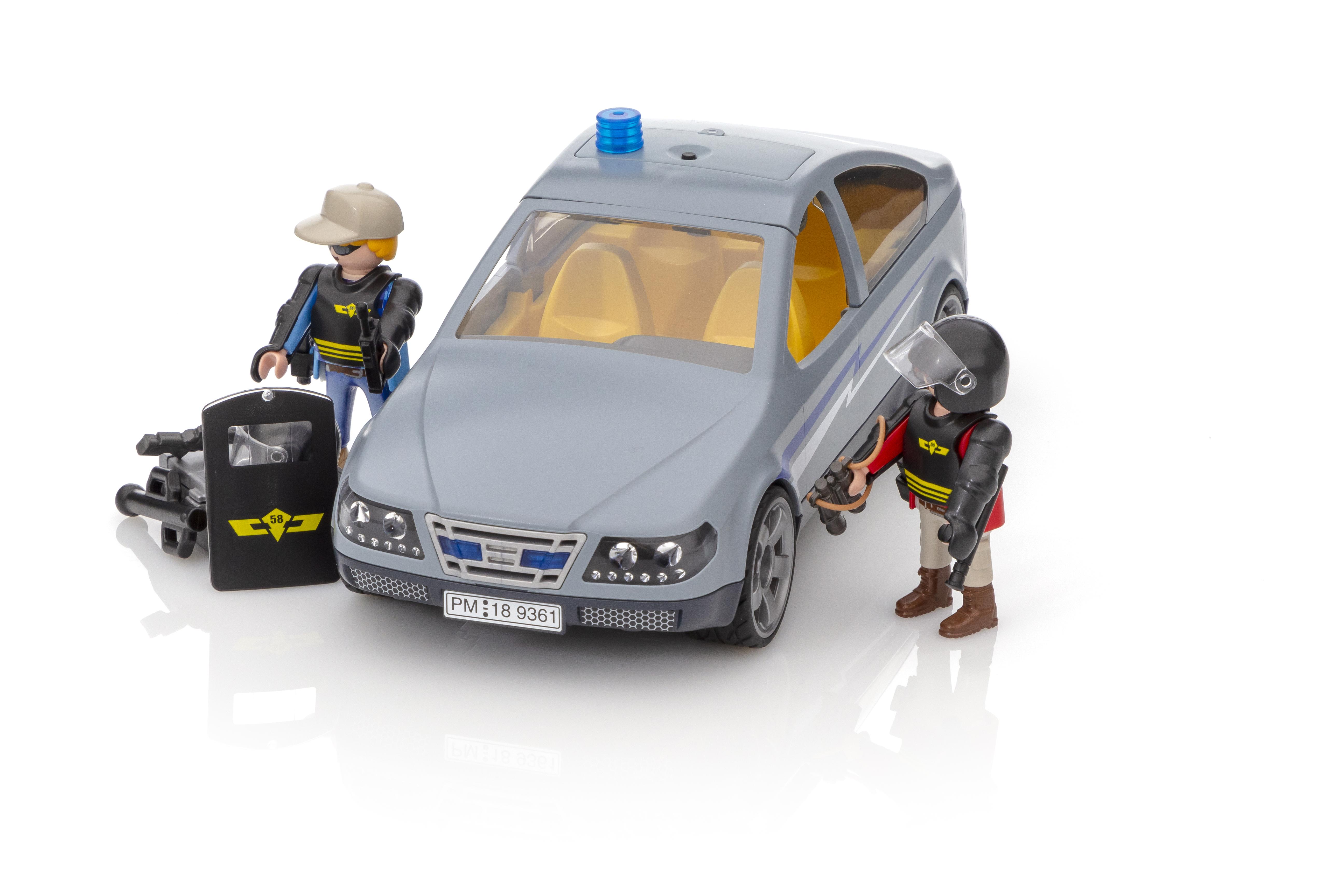 playmobil undercover police car