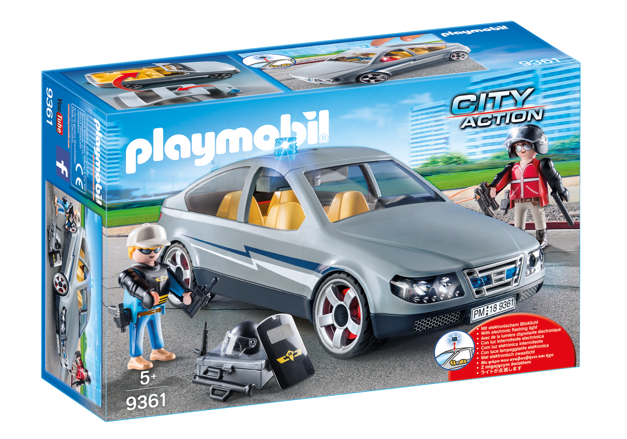 playmobil city car