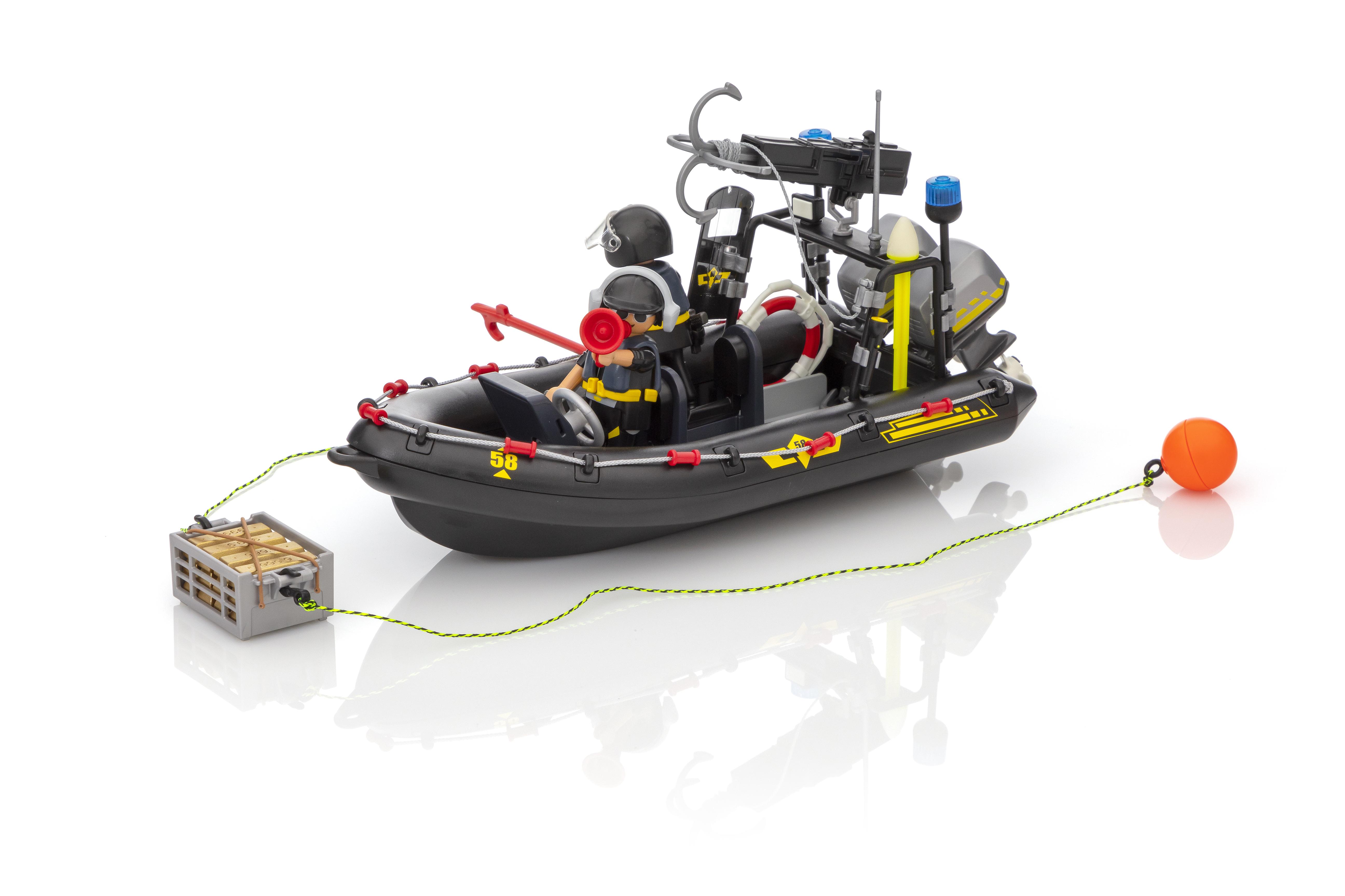 playmobil swat boat