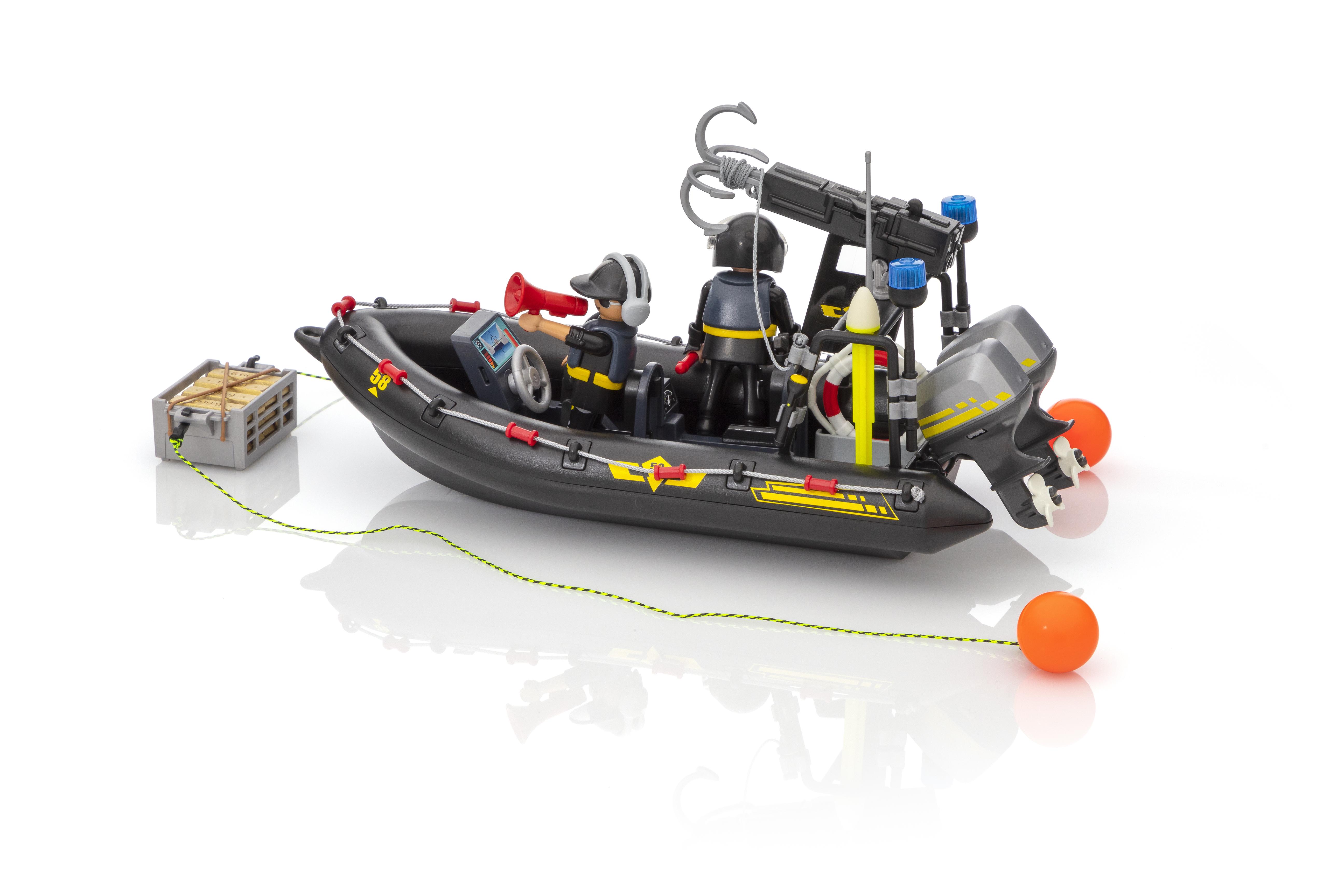 playmobil swat boat