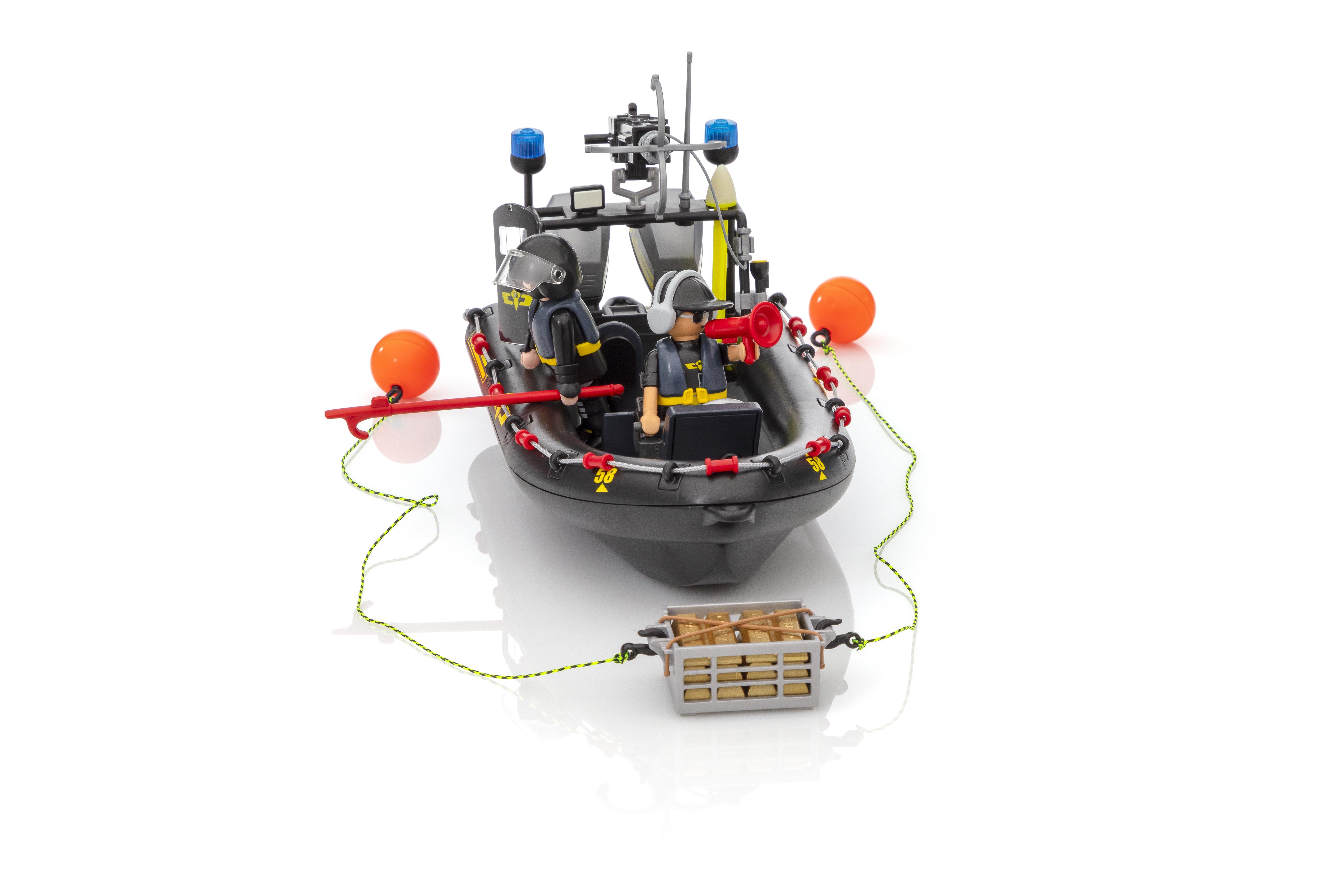 playmobil tactical unit boat