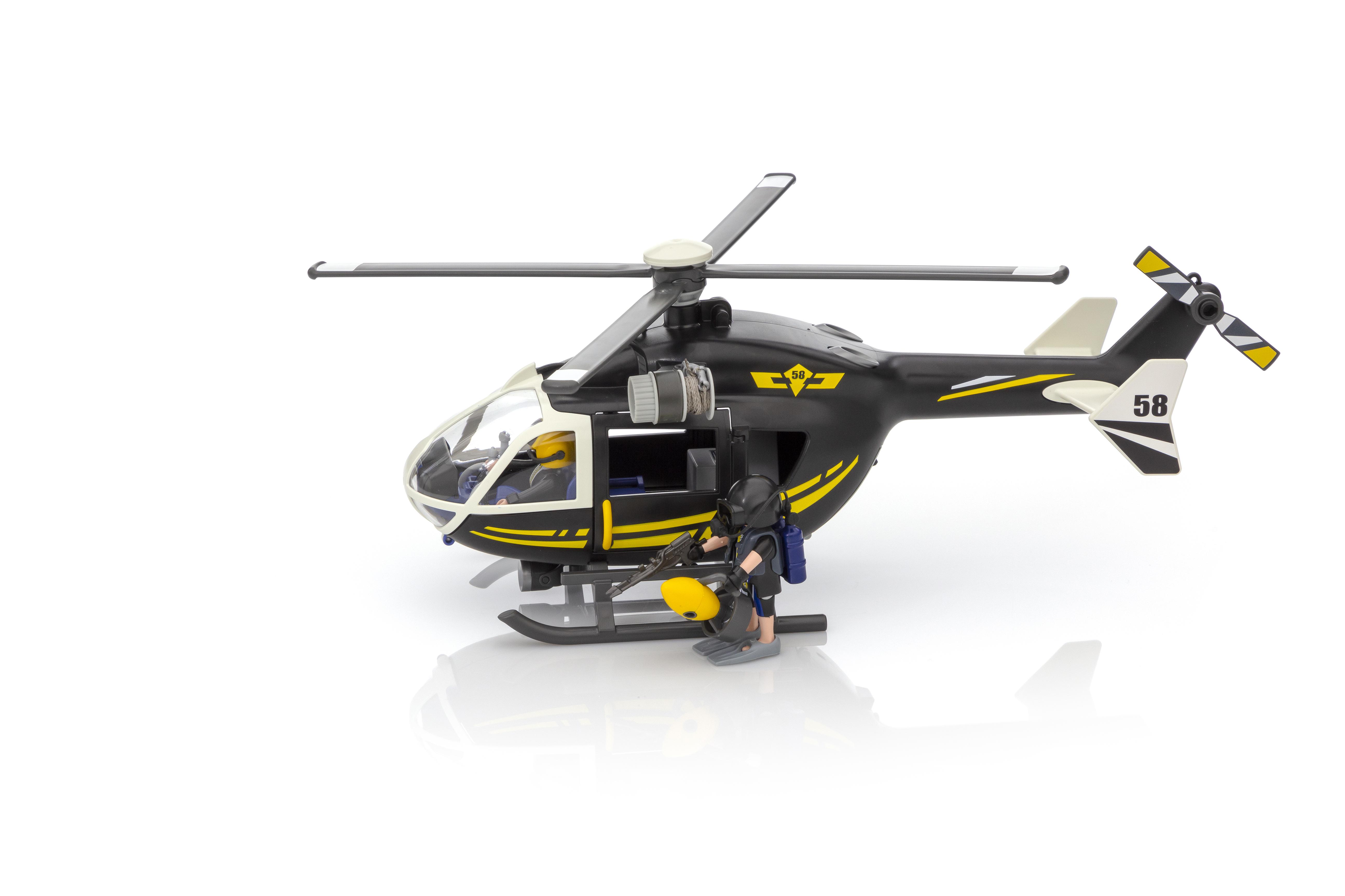 Featured image of post Playmobil Hubschrauber Sek Mit dem coolen sek helikopter