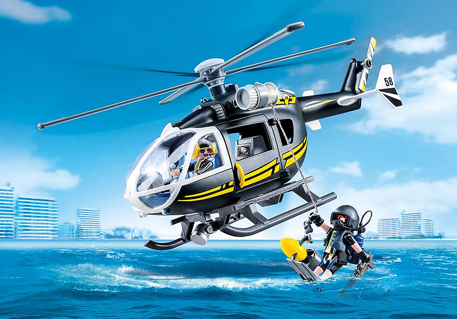 SWAT Helicopter - PLAYMOBIL®