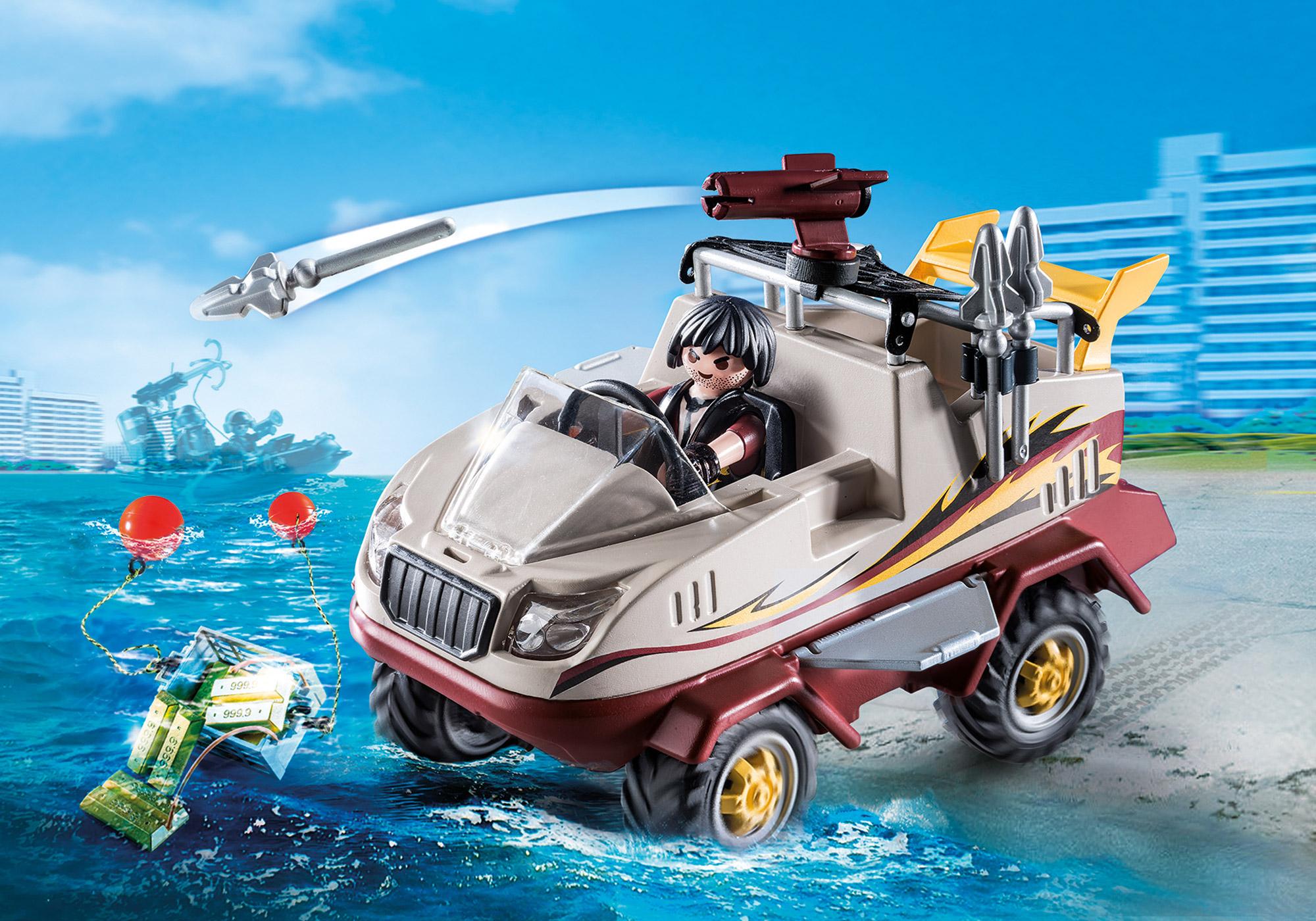 playmobil amphibious vehicle