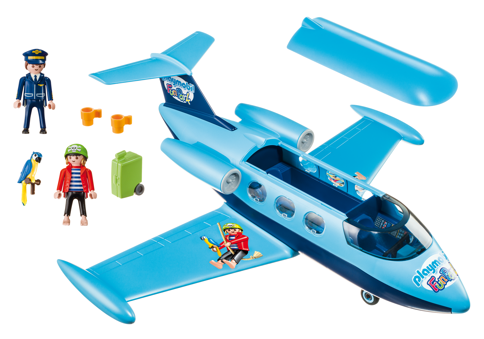 avion polystyrène playmobil
