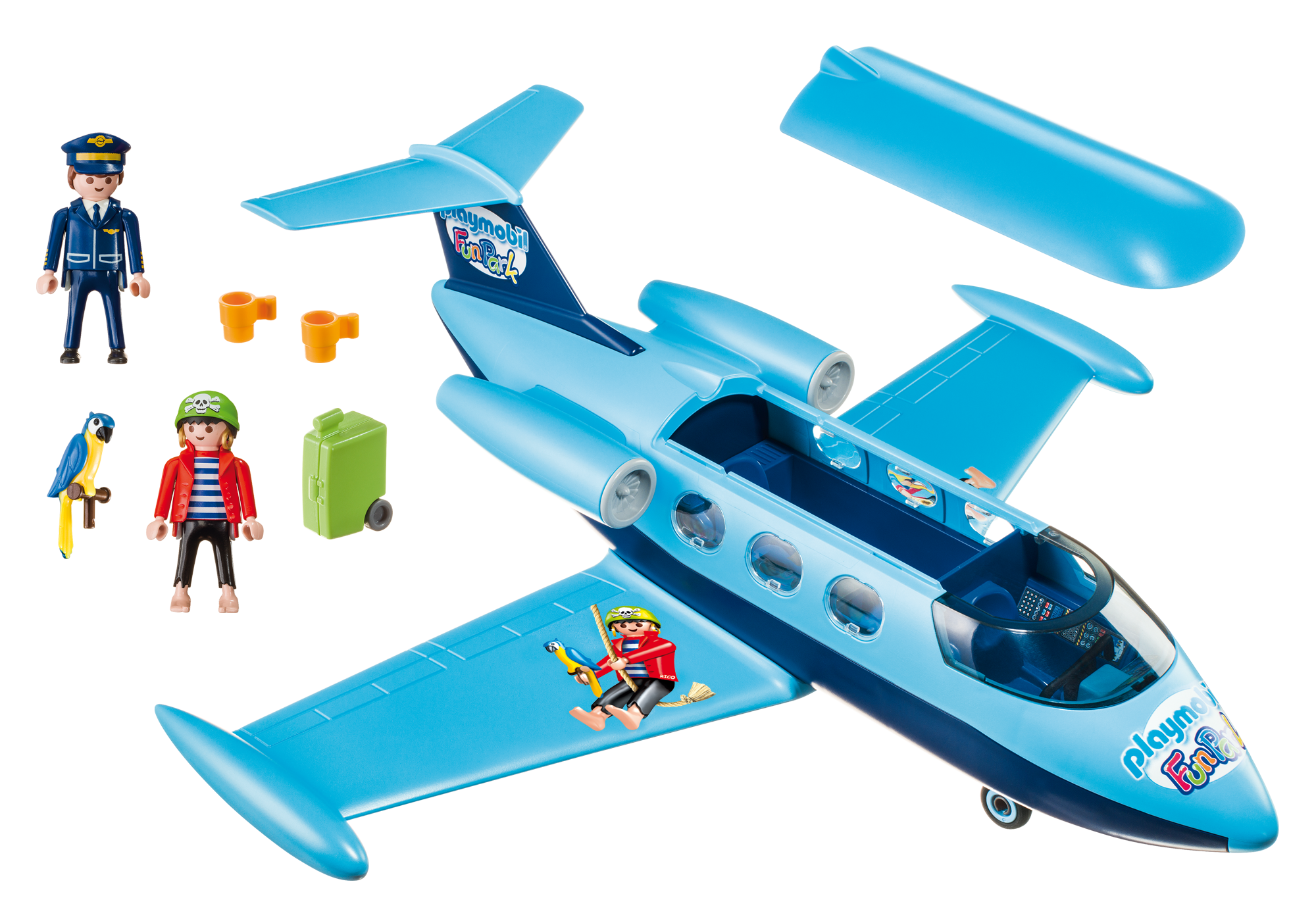 avion playmobil polystyrène