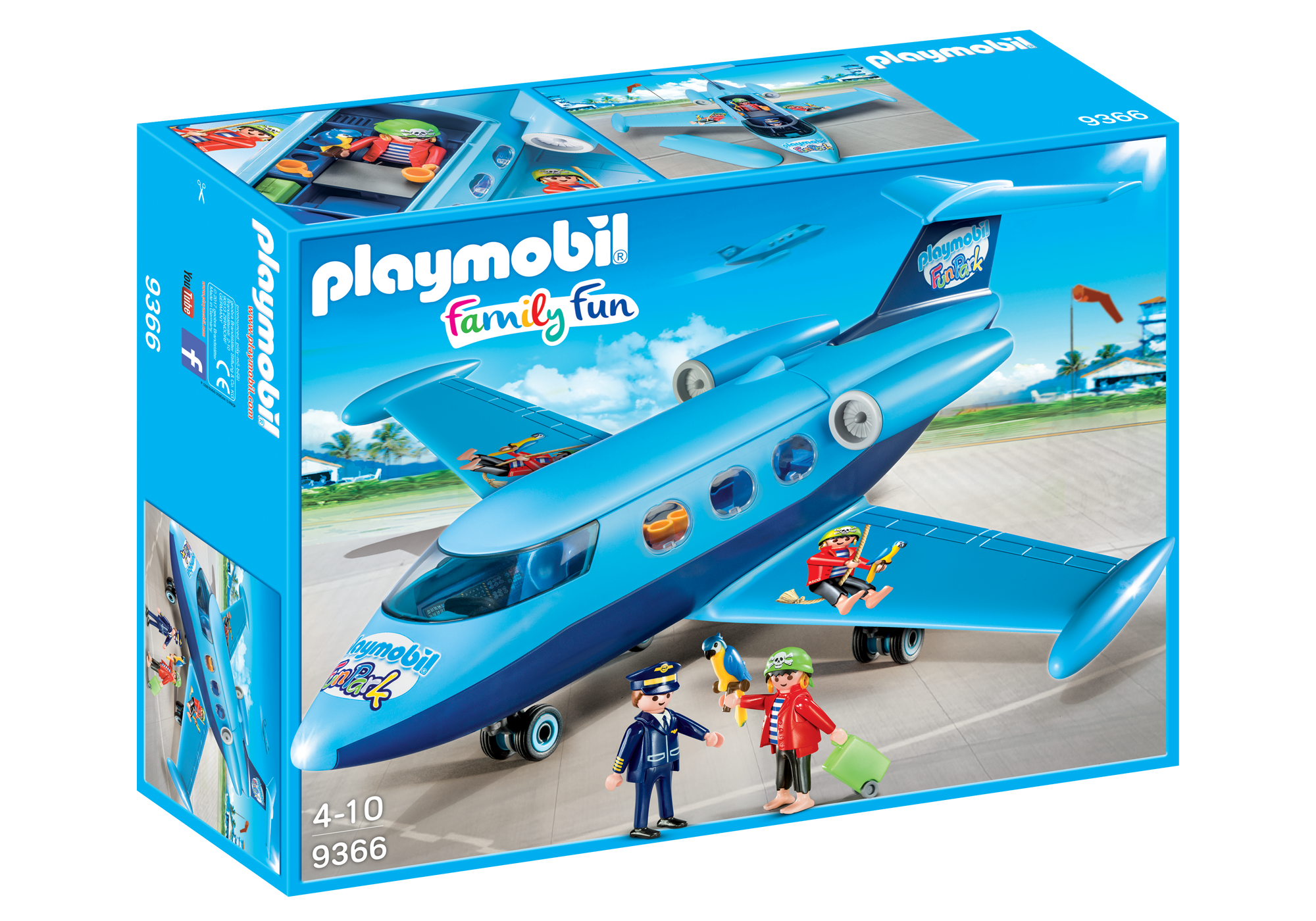 playmobil avion city action