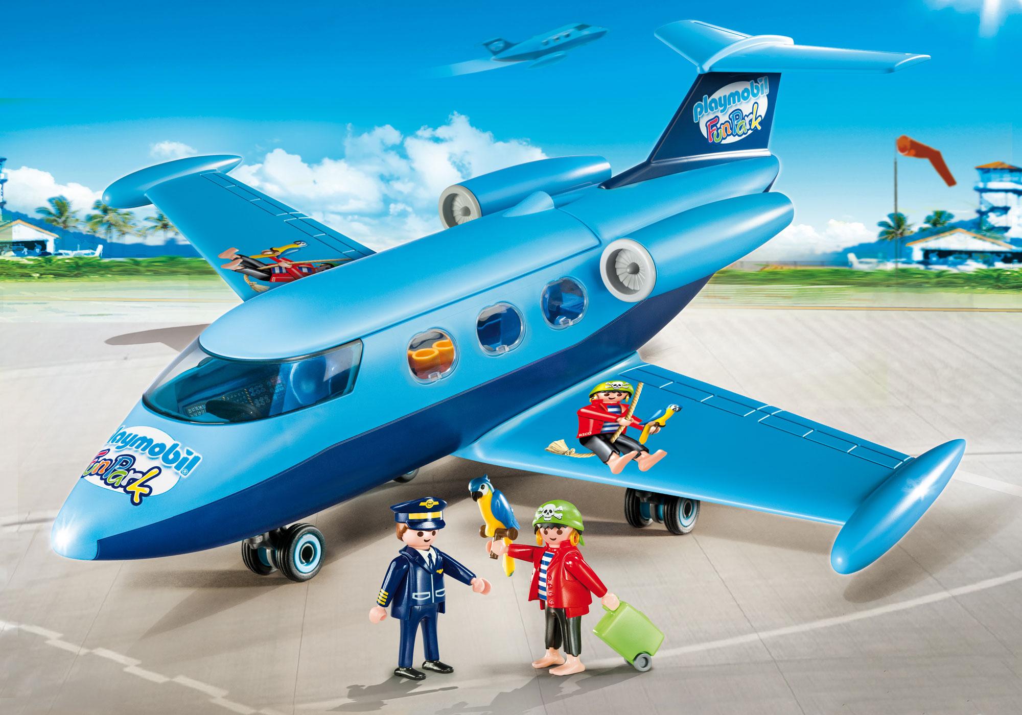 playmobil plane set