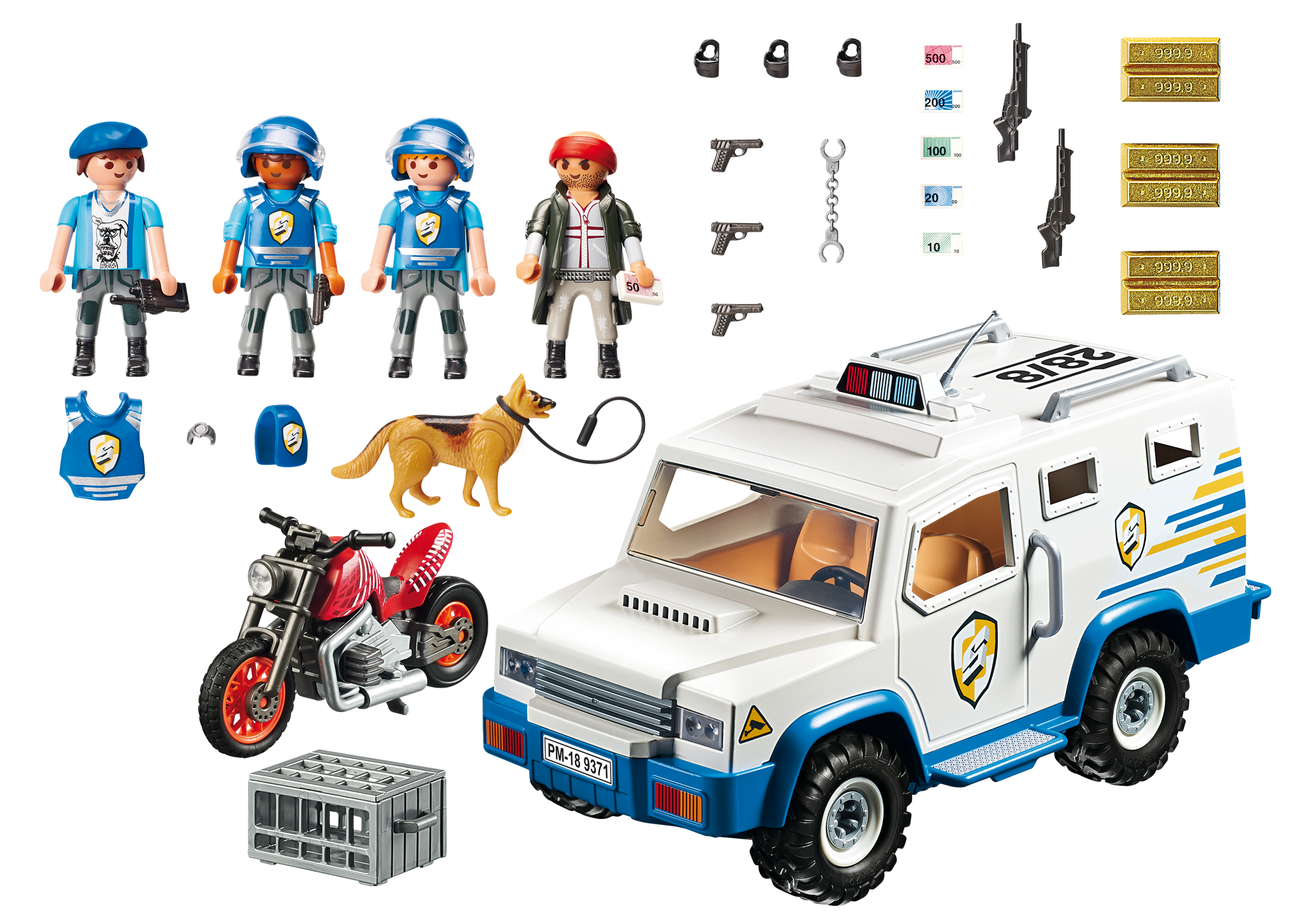 camion blindé playmobil