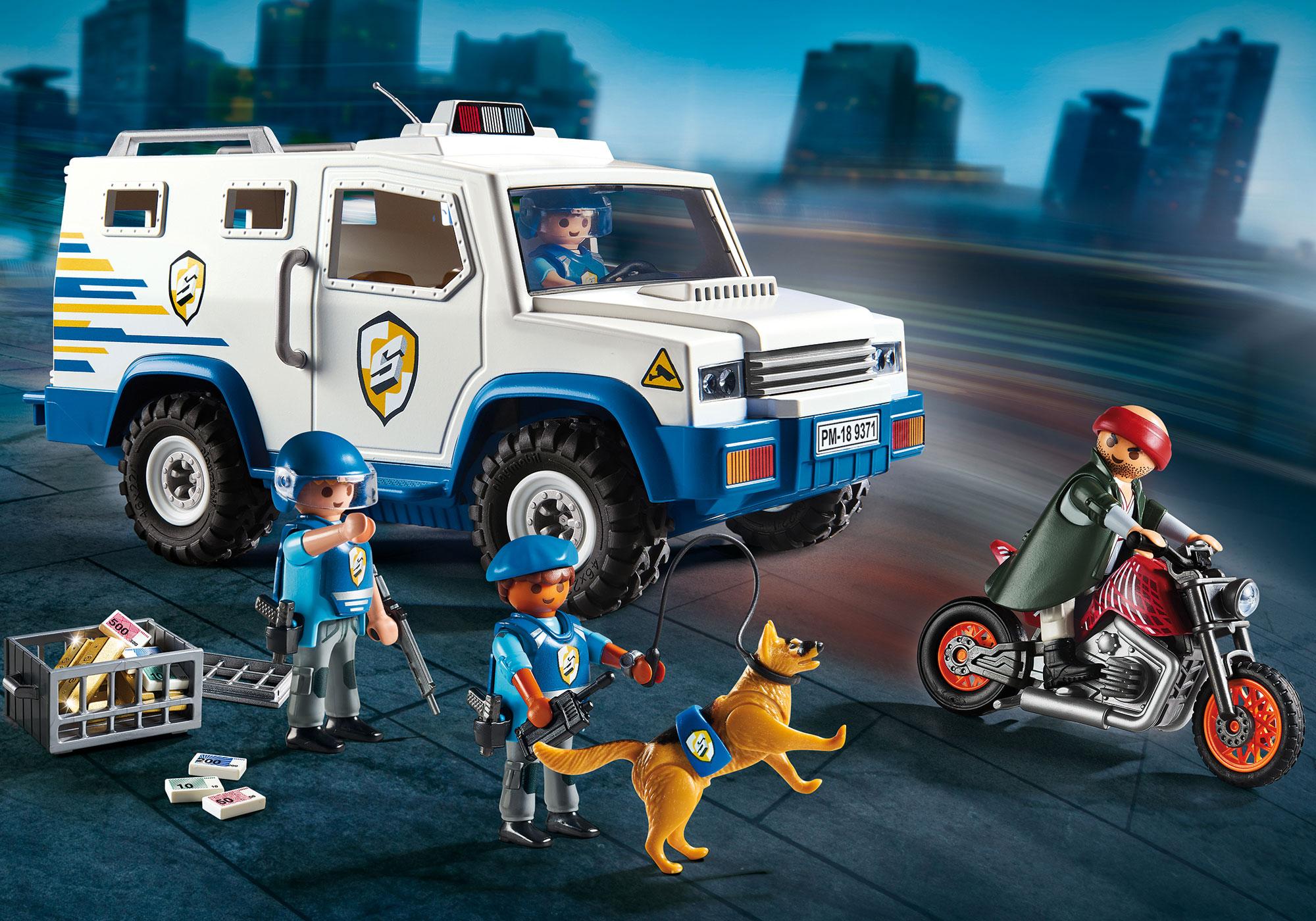 coche blindado playmobil