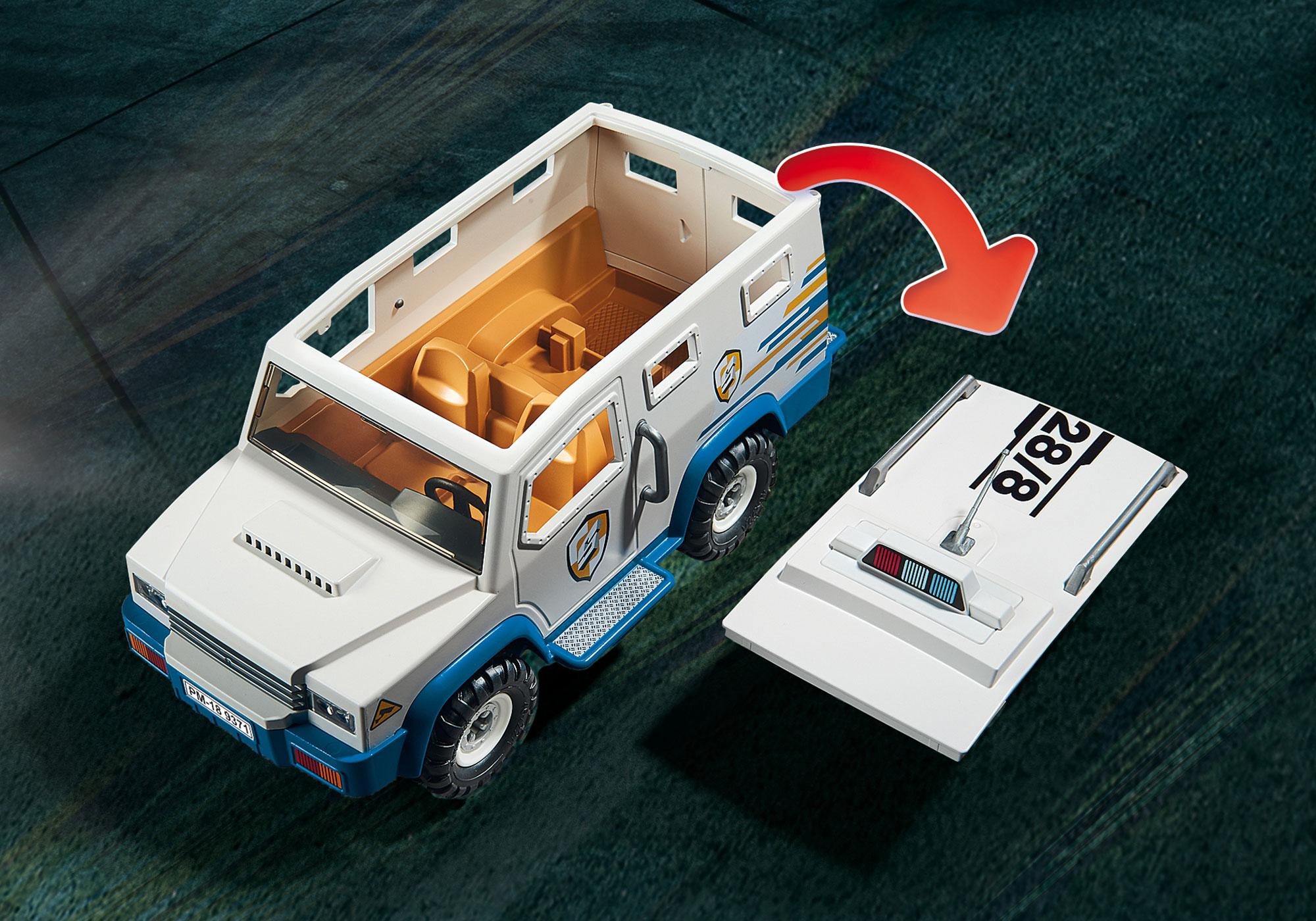 playmobil coche blindado
