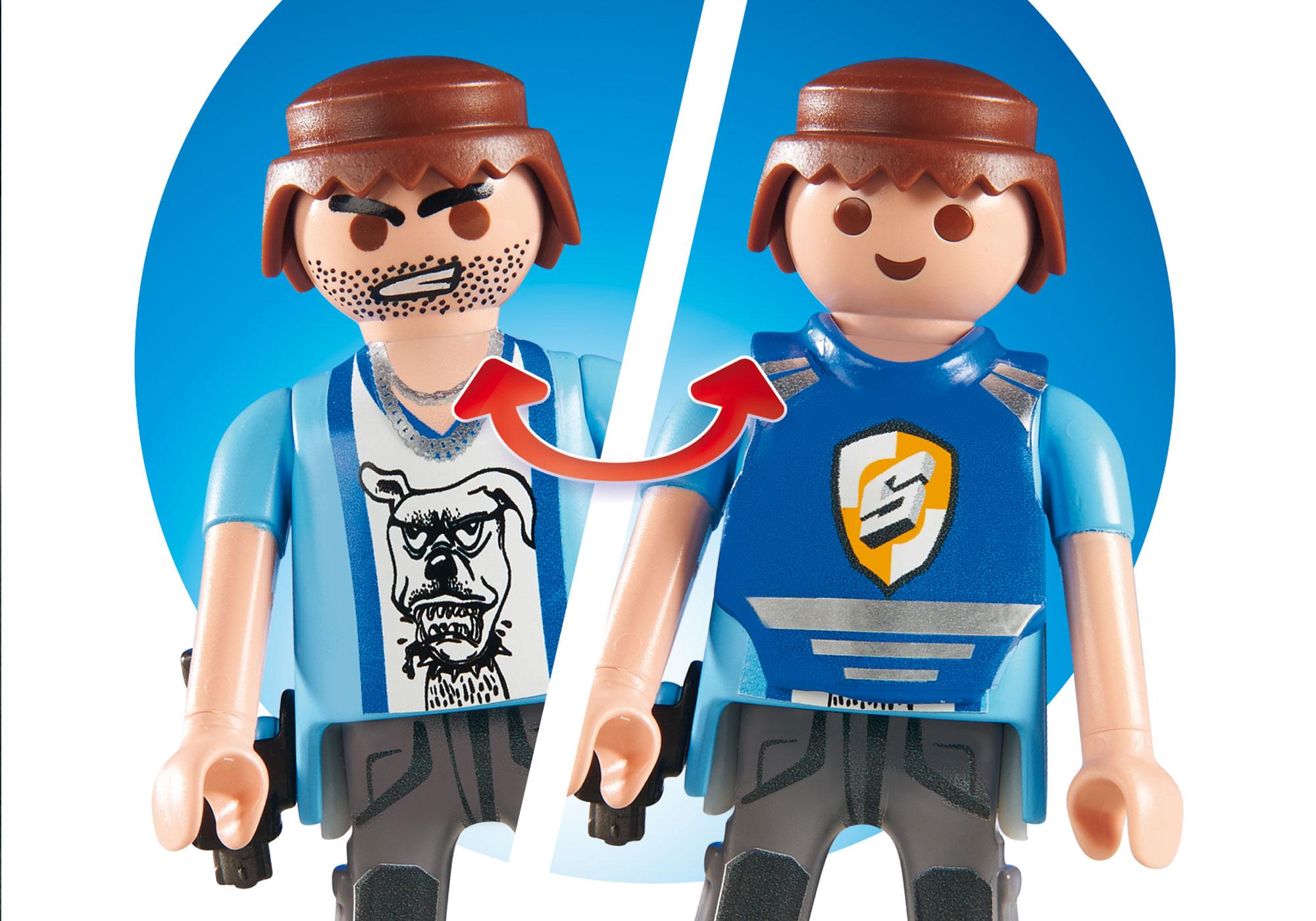 playmobil coche blindado