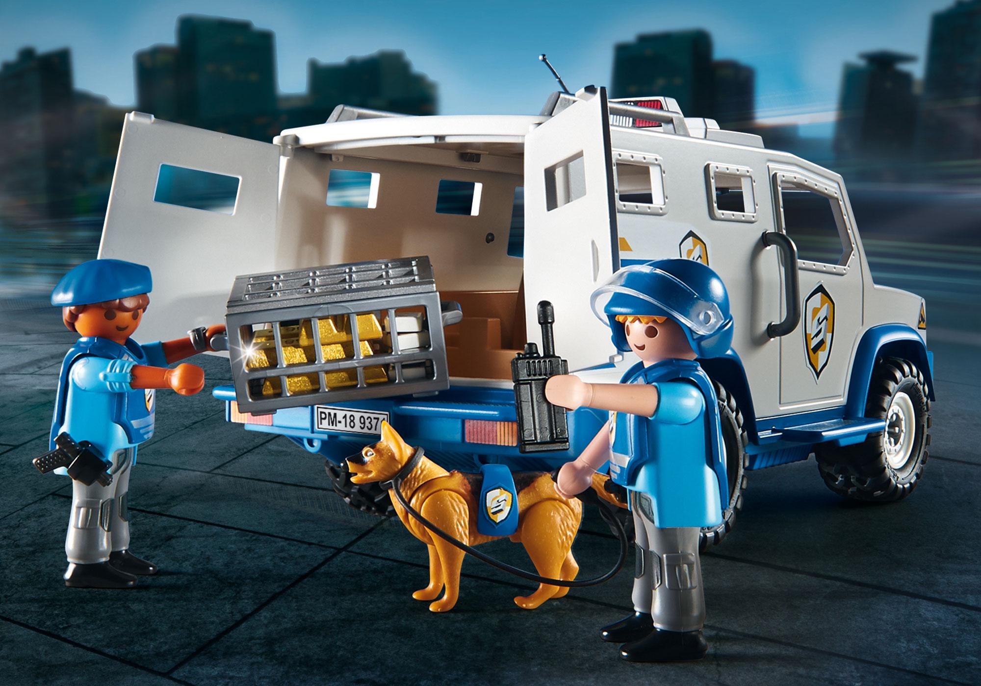 camion blindado playmobil