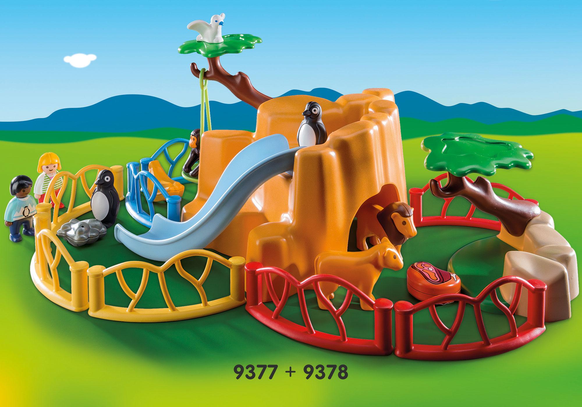 playmobil 1 2 3 parc animalier
