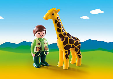 9380 Zookeeper with Giraffe