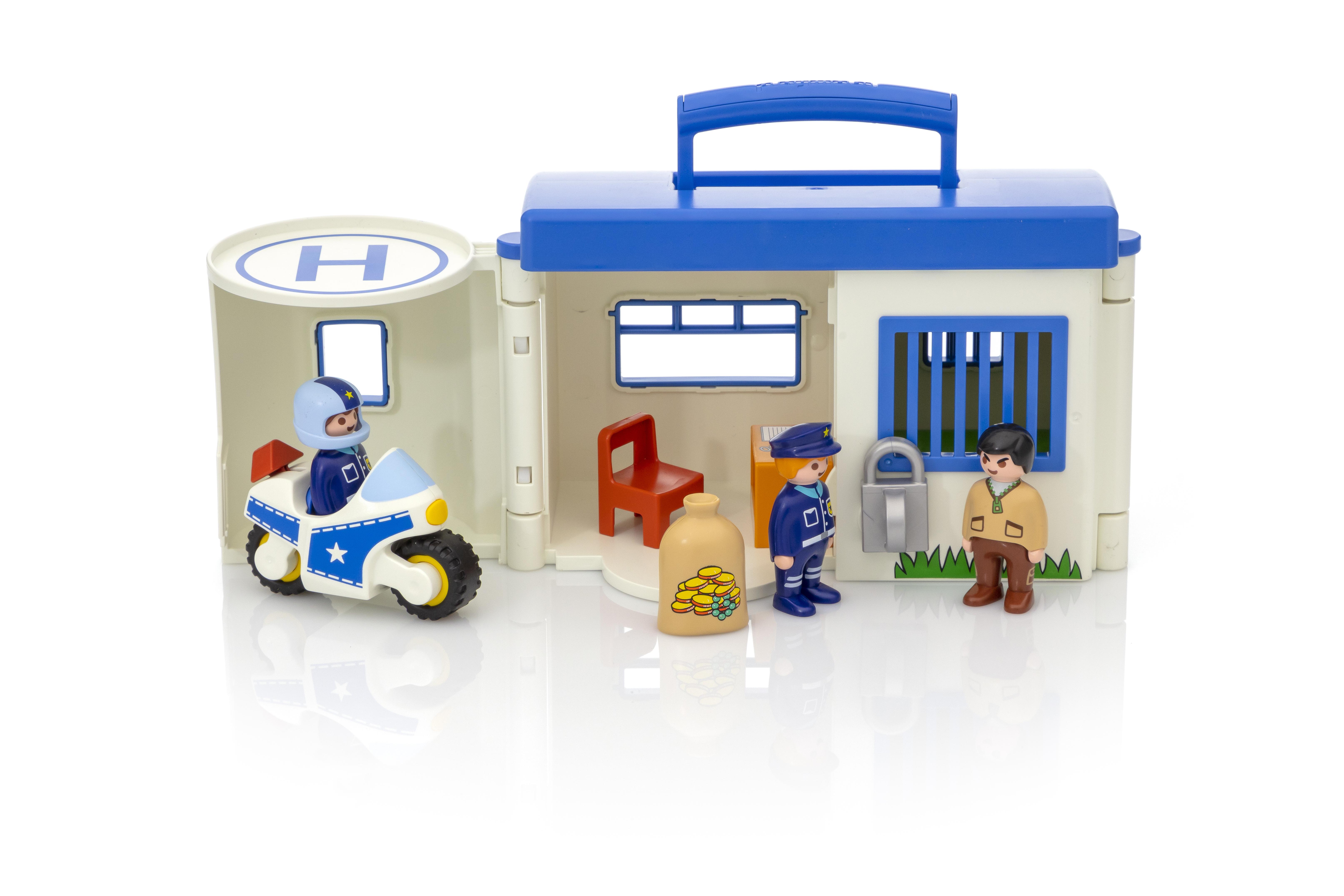 playmobil 123 fire station