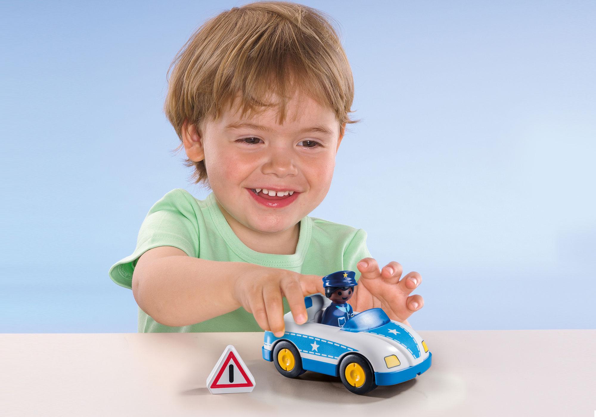 coche policia playmobil 123