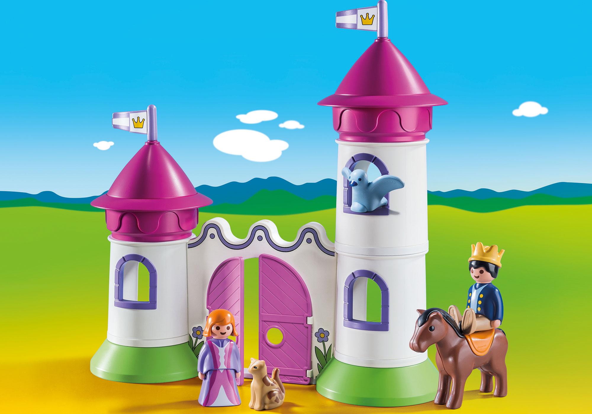 9389 1.2.3 Castelo com Torres empilh&aacute;veis