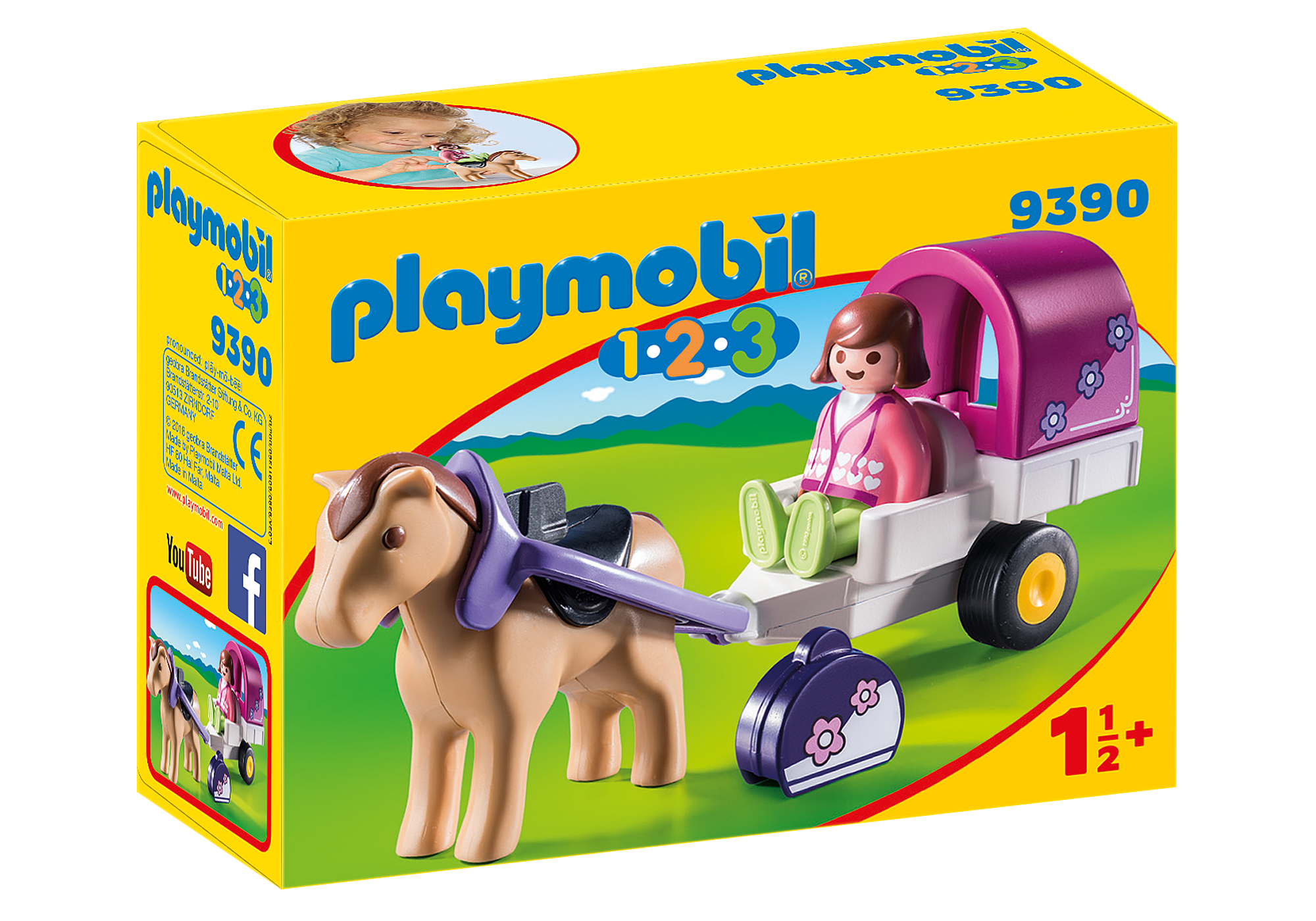 Playmobil Pferdekutsche Horse Carriage – Classic Toy For Imaginative Play!
